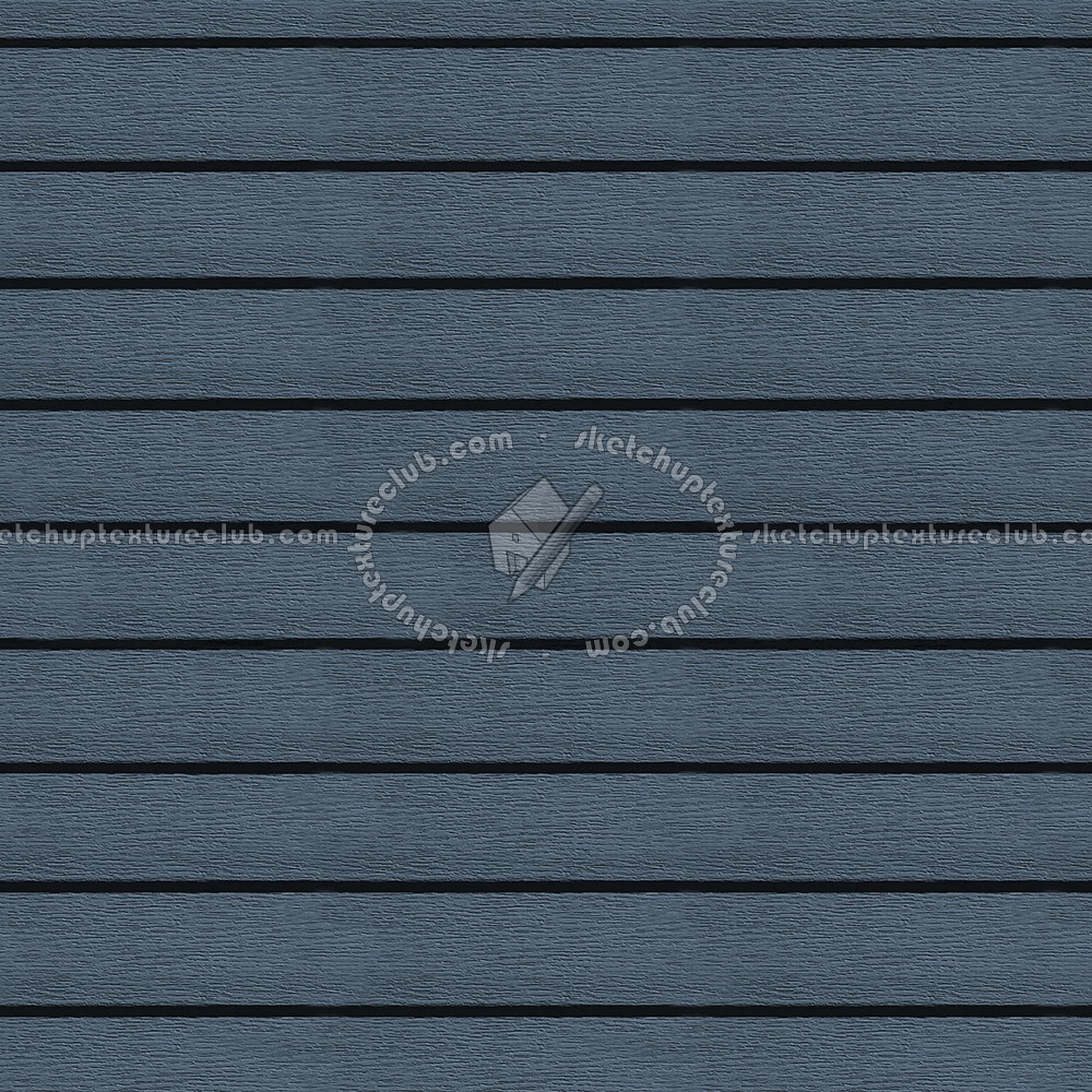 Textures - ARCHITECTURE - WOOD PLANKS - Siding wood - Ocean blue siding wood texture seamless 09064 (seamless)