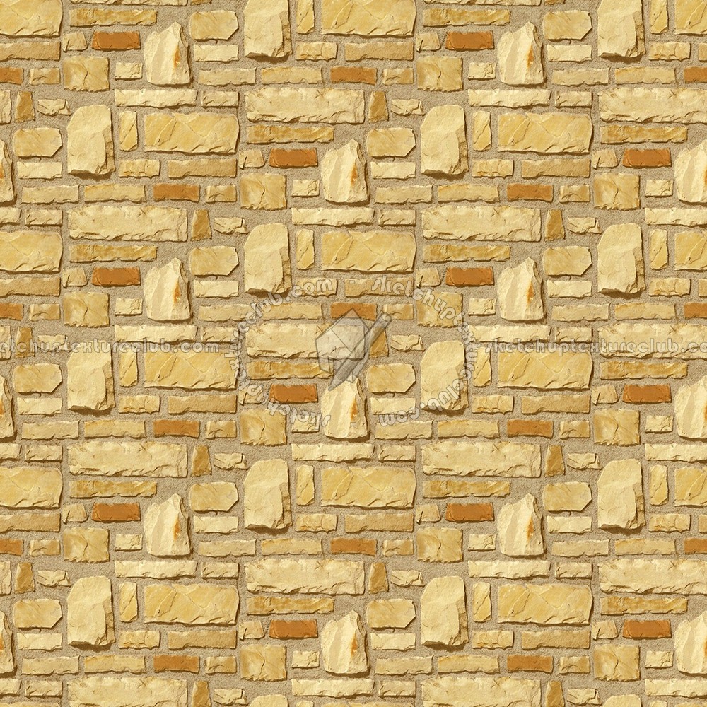 Textures   -   ARCHITECTURE   -   STONES WALLS   -   Claddings stone   -   Exterior  - Wall cladding stone mixed size seamless 07983 (seamless)