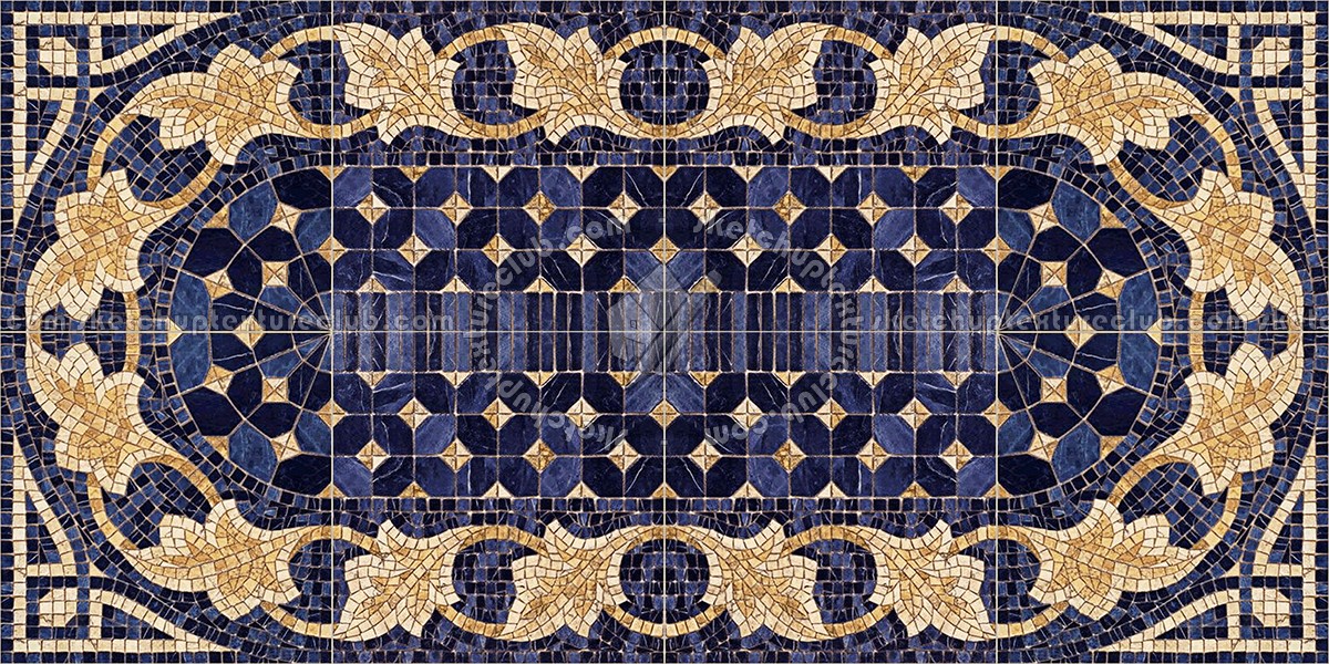 Textures   -   ARCHITECTURE   -   TILES INTERIOR   -   Mosaico   -   Classic format   -   Patterned  - Mosaico patterned tiles texture seamless 16484 (seamless)