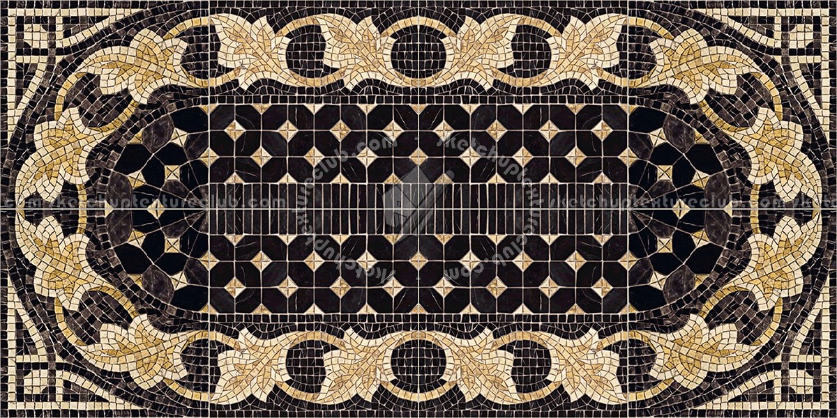 Textures   -   ARCHITECTURE   -   TILES INTERIOR   -   Mosaico   -   Classic format   -   Patterned  - Mosaico patterned tiles texture seamless 16485 (seamless)