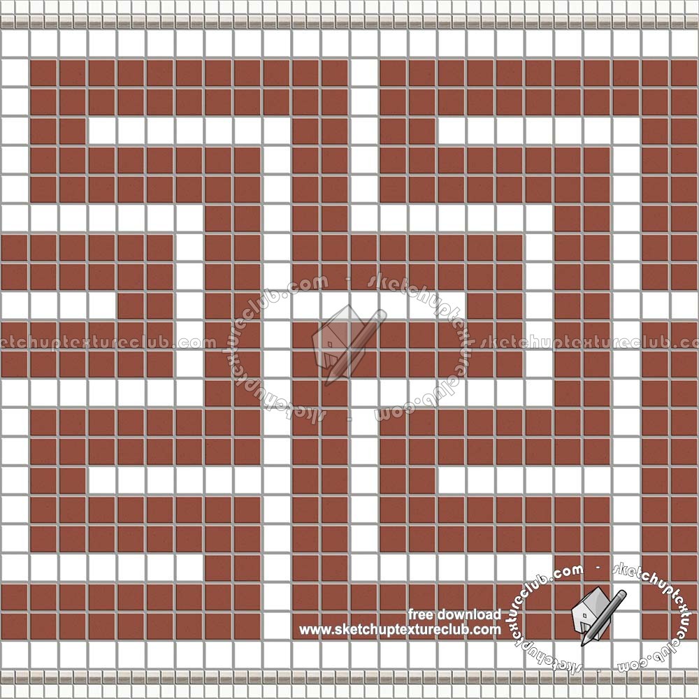 Textures   -   ARCHITECTURE   -   TILES INTERIOR   -   Mosaico   -   Classic format   -   Patterned  - Mosaico patterned tiles texture seamless 19766 (seamless)