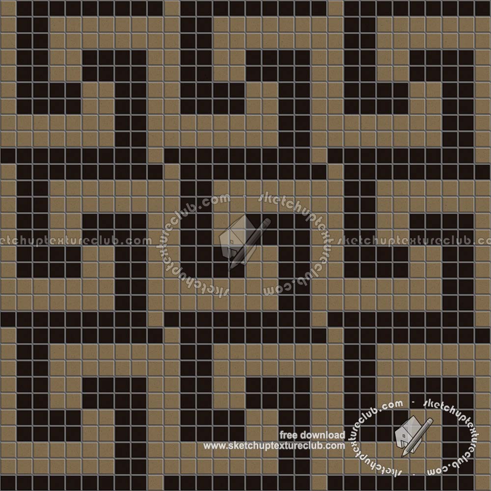 Textures   -   ARCHITECTURE   -   TILES INTERIOR   -   Mosaico   -   Classic format   -   Patterned  - Mosaico patterned tiles texture seamless 19768 (seamless)