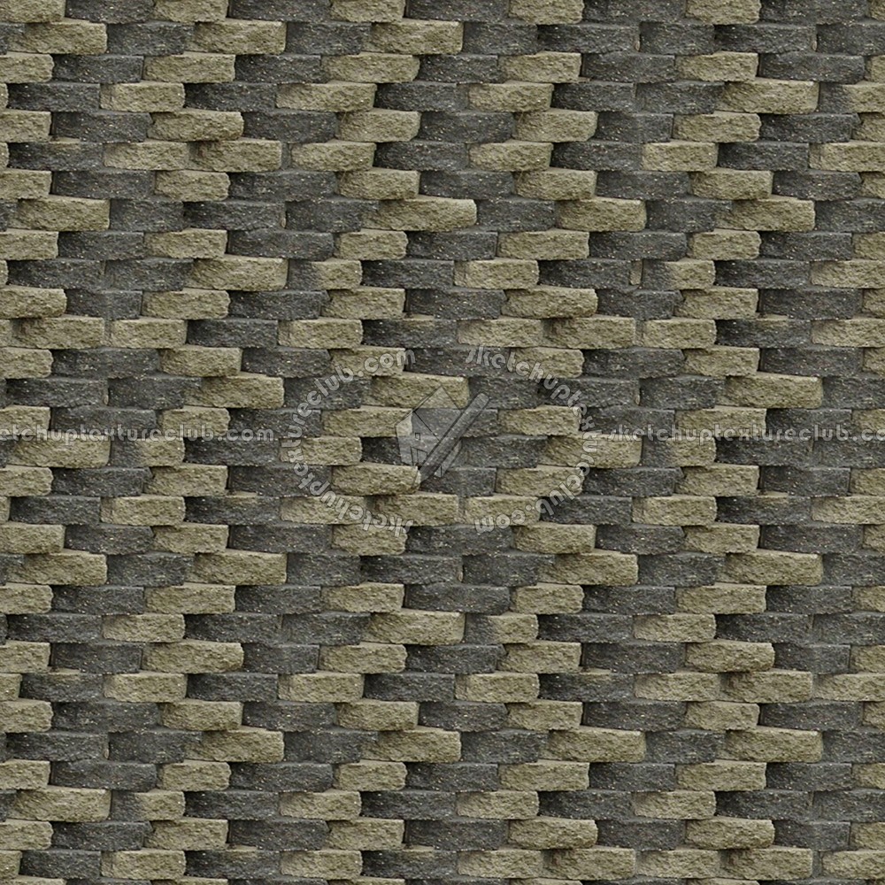 Textures   -   ARCHITECTURE   -   STONES WALLS   -   Claddings stone   -   Exterior  - Retaining wall cladding stone mixed size seamless 07993 (seamless)