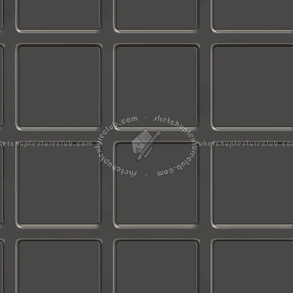 Textures   -   MATERIALS   -   METALS   -   Facades claddings  - Gray painted iron metalfacade cladding texture seamless 10378 (seamless)