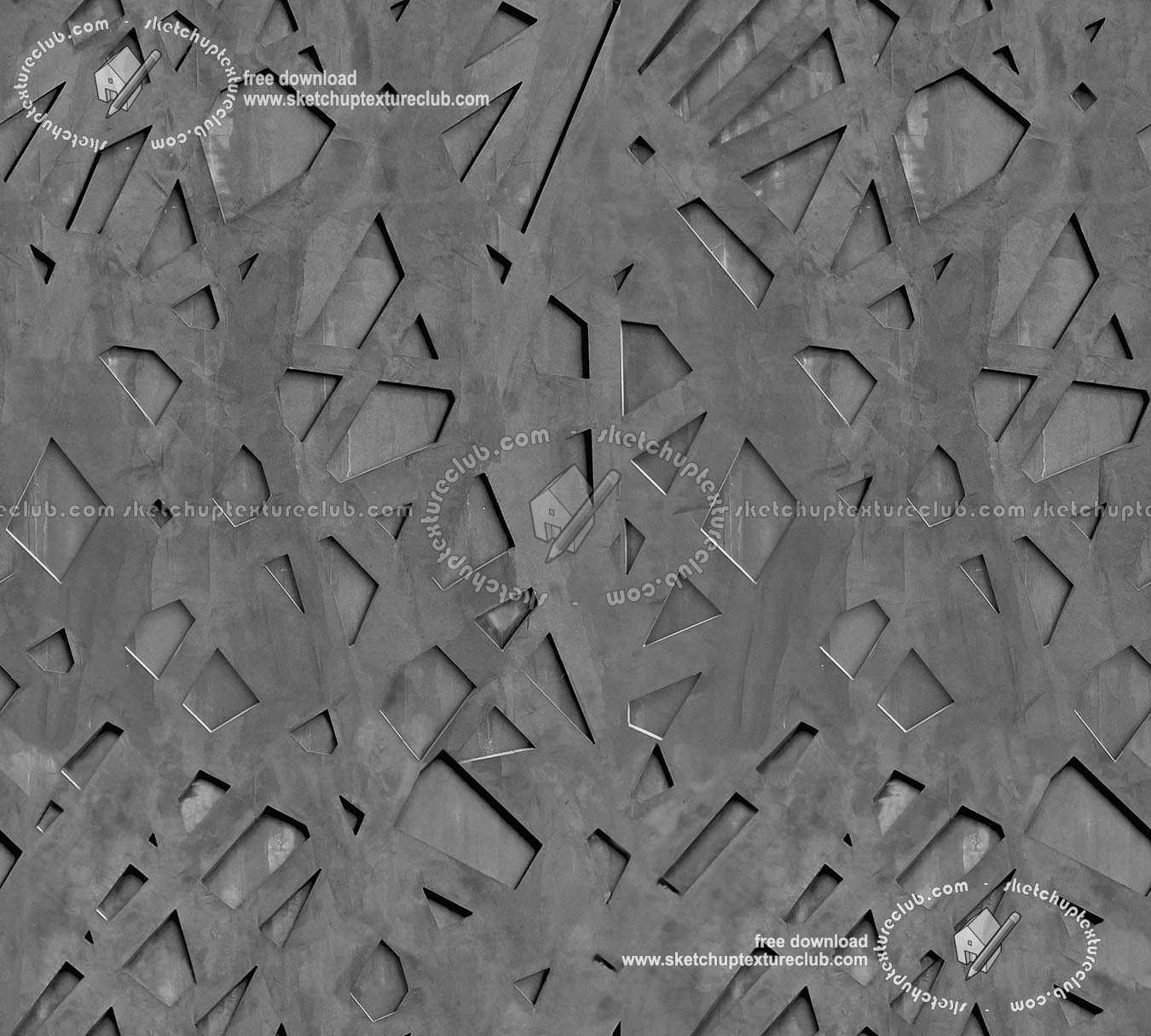 Textures   -   MATERIALS   -   METALS   -   Facades claddings  - Chrome metal facade cladding texture seamless 18221 (seamless)