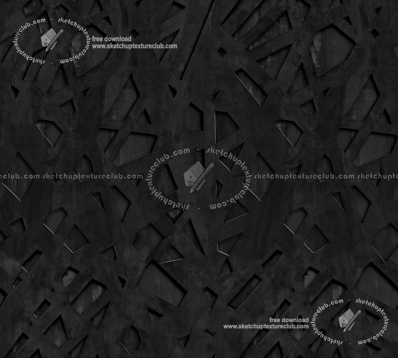 Textures   -   MATERIALS   -   METALS   -   Facades claddings  - Black metal facade cladding texture seamless 18224 (seamless)