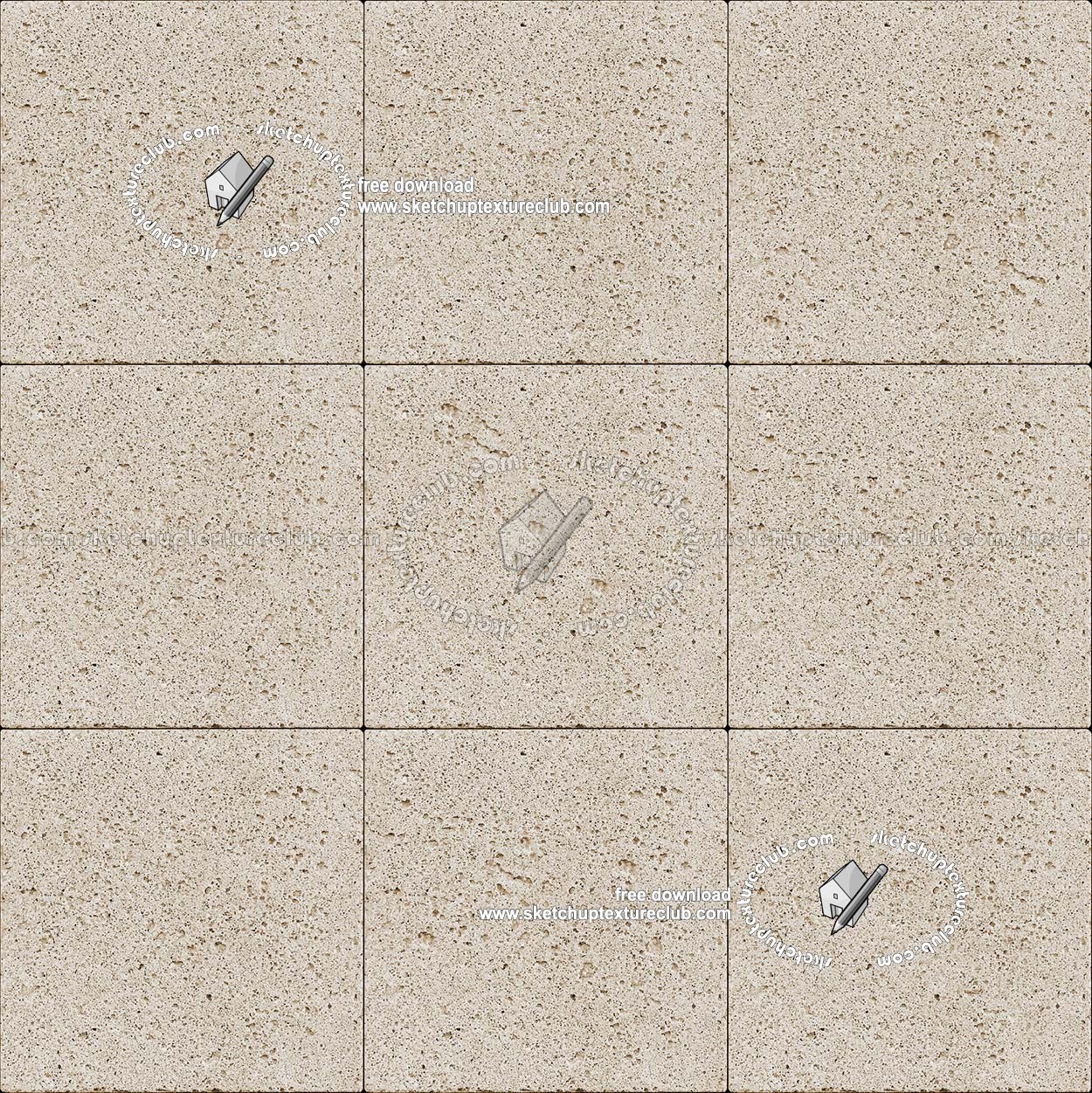 Textures   -   ARCHITECTURE   -   STONES WALLS   -   Claddings stone   -   Exterior  - Travertine wall cladding texture seamless 19530 (seamless)