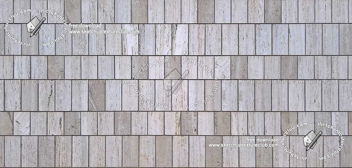 Textures   -   ARCHITECTURE   -   STONES WALLS   -   Claddings stone   -   Exterior  - Travertine wall cladding texture seamless 20497 (seamless)