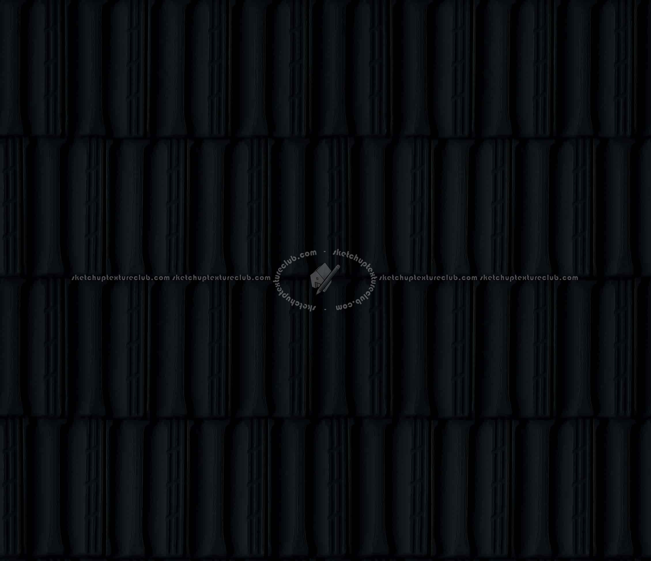 Textures   -   ARCHITECTURE   -   ROOFINGS   -   Clay roofs  - Clay roofing Marseille texture seamless 03340 - Specular