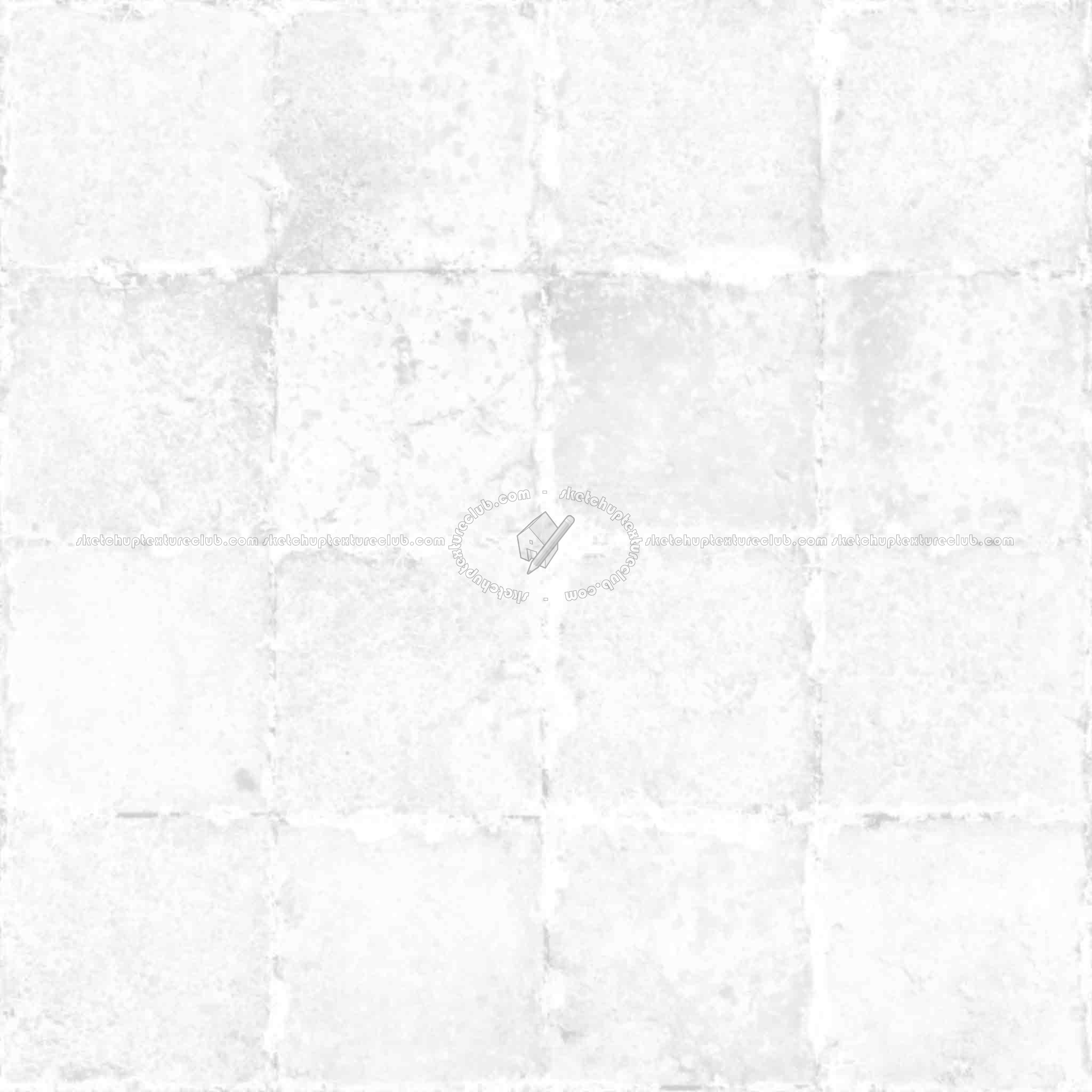 Textures   -   ARCHITECTURE   -   PAVING OUTDOOR   -   Concrete   -   Blocks damaged  - Concrete paving outdoor damaged texture seamless 05480 - Ambient occlusion