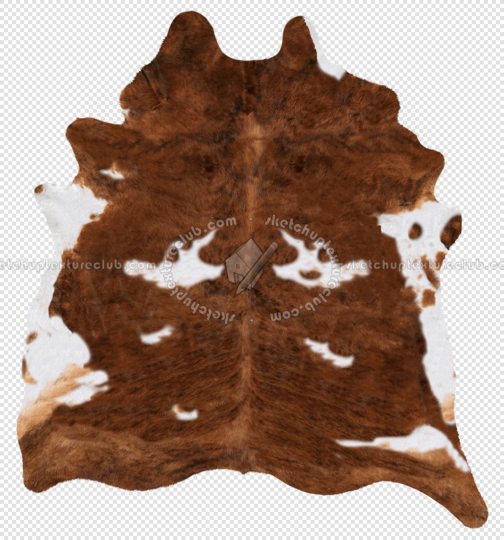 Textures   -   MATERIALS   -   RUGS   -   Cowhides rugs  - Cow leather rug texture 20009