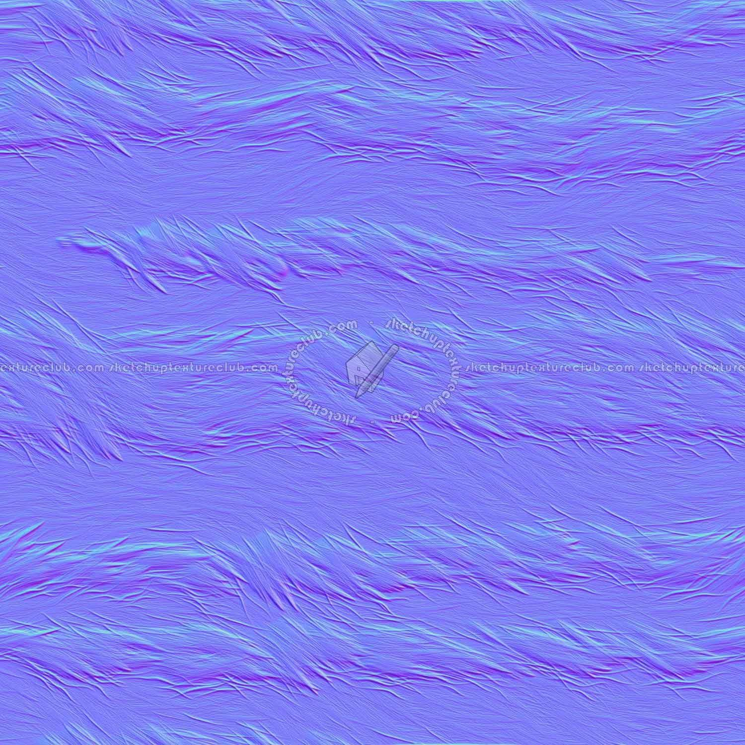 Textures   -   MATERIALS   -   FUR ANIMAL  - Faux fake fur animal texture seamless 09551 - Normal