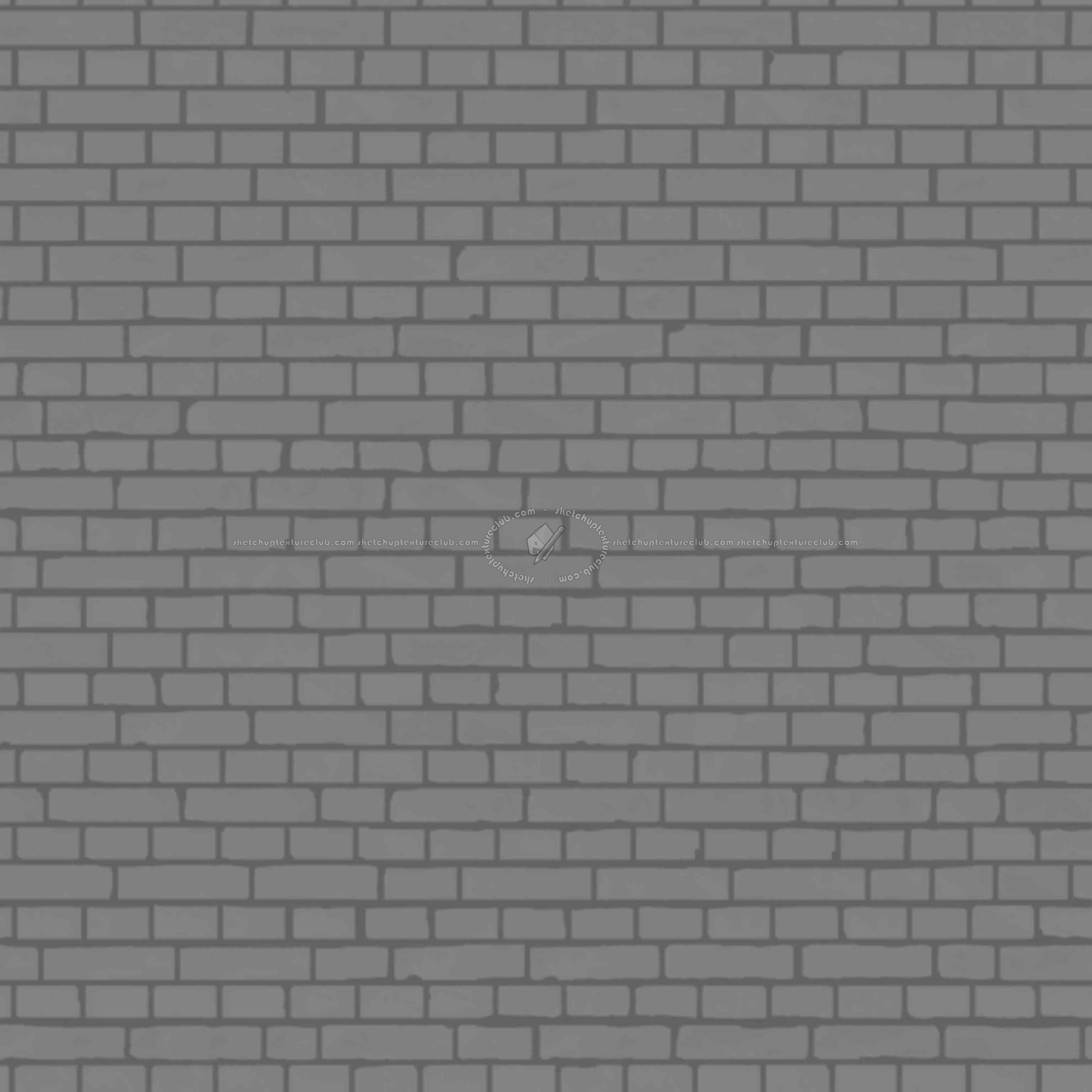 Textures   -   ARCHITECTURE   -   BRICKS   -   Old bricks  - Old bricks texture seamless 00335 - Displacement