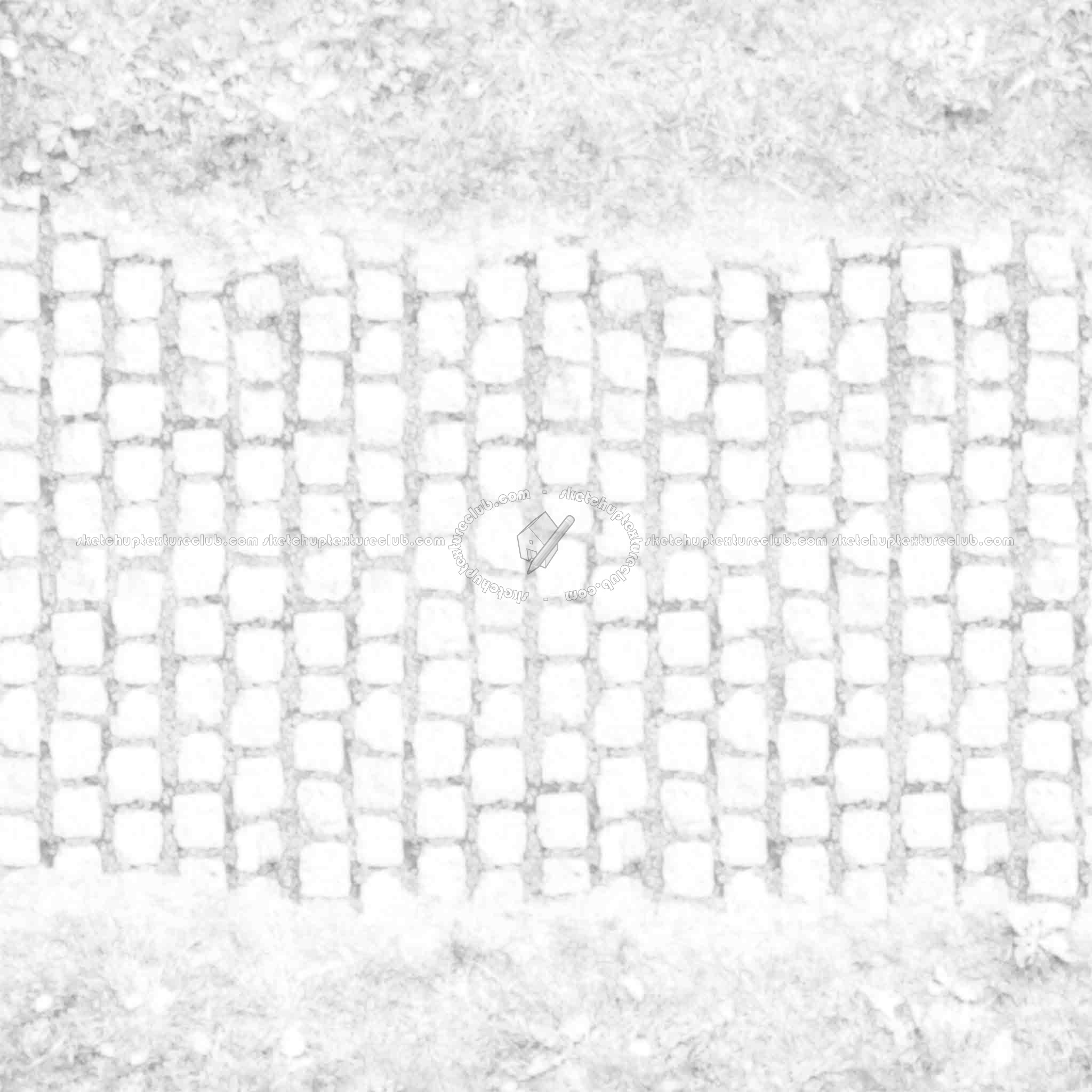 Textures   -   ARCHITECTURE   -   PAVING OUTDOOR   -   Parks Paving  - Park cobblestone paving texture seamless 18661 - Ambient occlusion