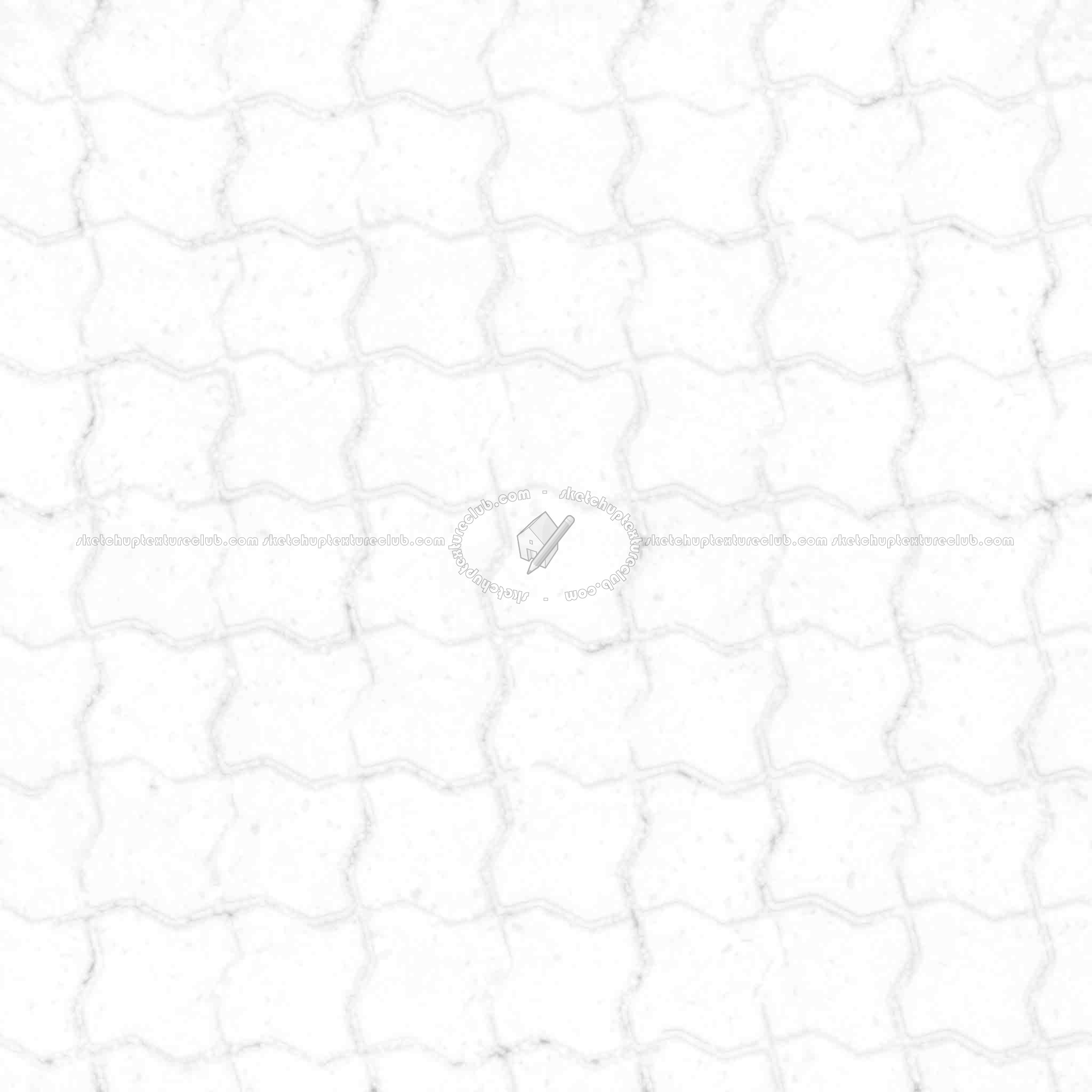 Textures - ARCHITECTURE - PAVING OUTDOOR - Concrete - Blocks regular - Paving concrete regular block texture seamless 05626 - Ambient occlusion