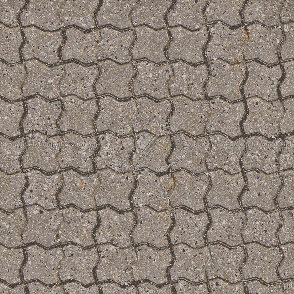 Textures - ARCHITECTURE - PAVING OUTDOOR - Concrete - Blocks regular - Paving concrete regular block texture seamless 05626 (seamless)