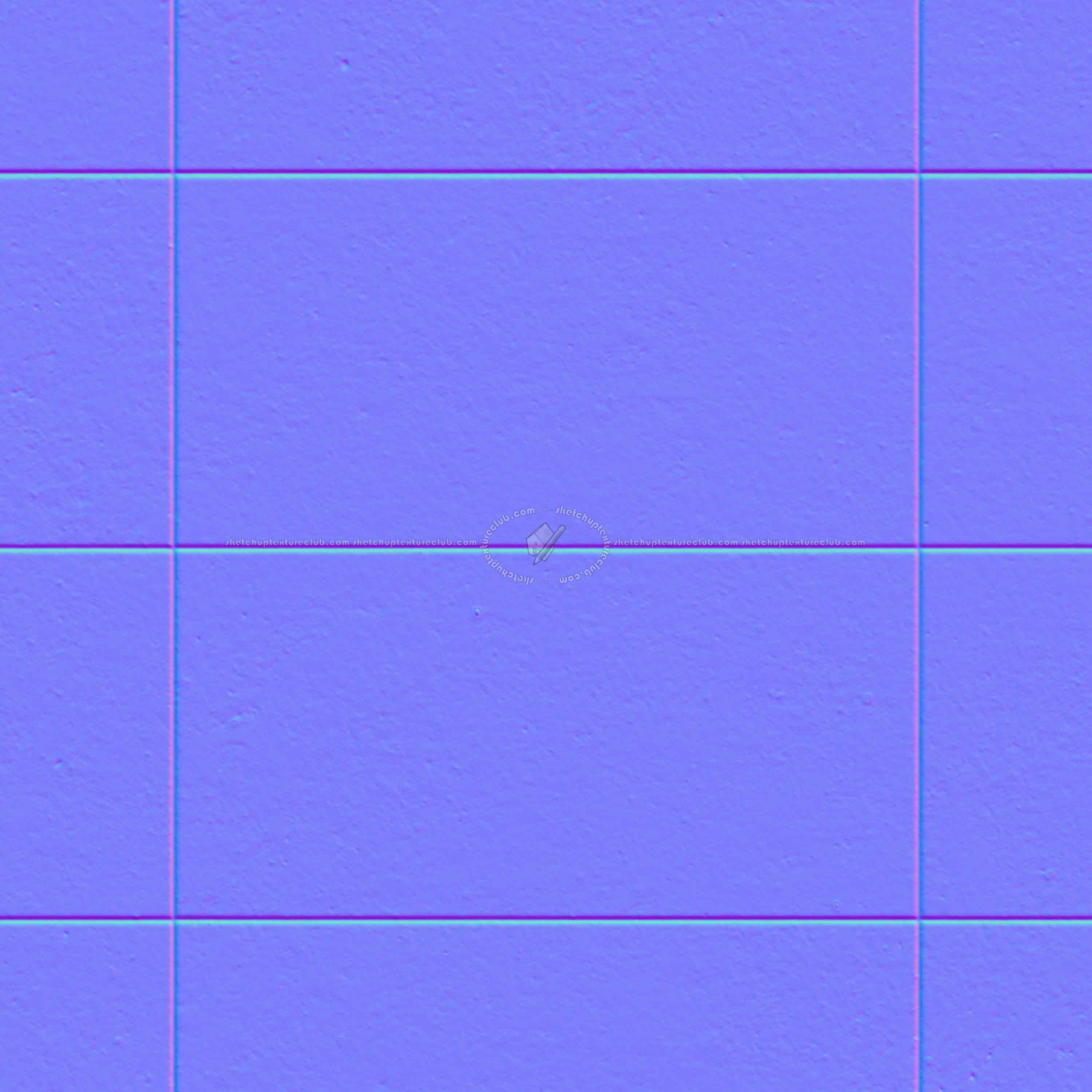 Textures   -   ARCHITECTURE   -   TILES INTERIOR   -   Stone tiles  - Rectangular stone tile cm 40x100 texture seamless 15959 - Normal