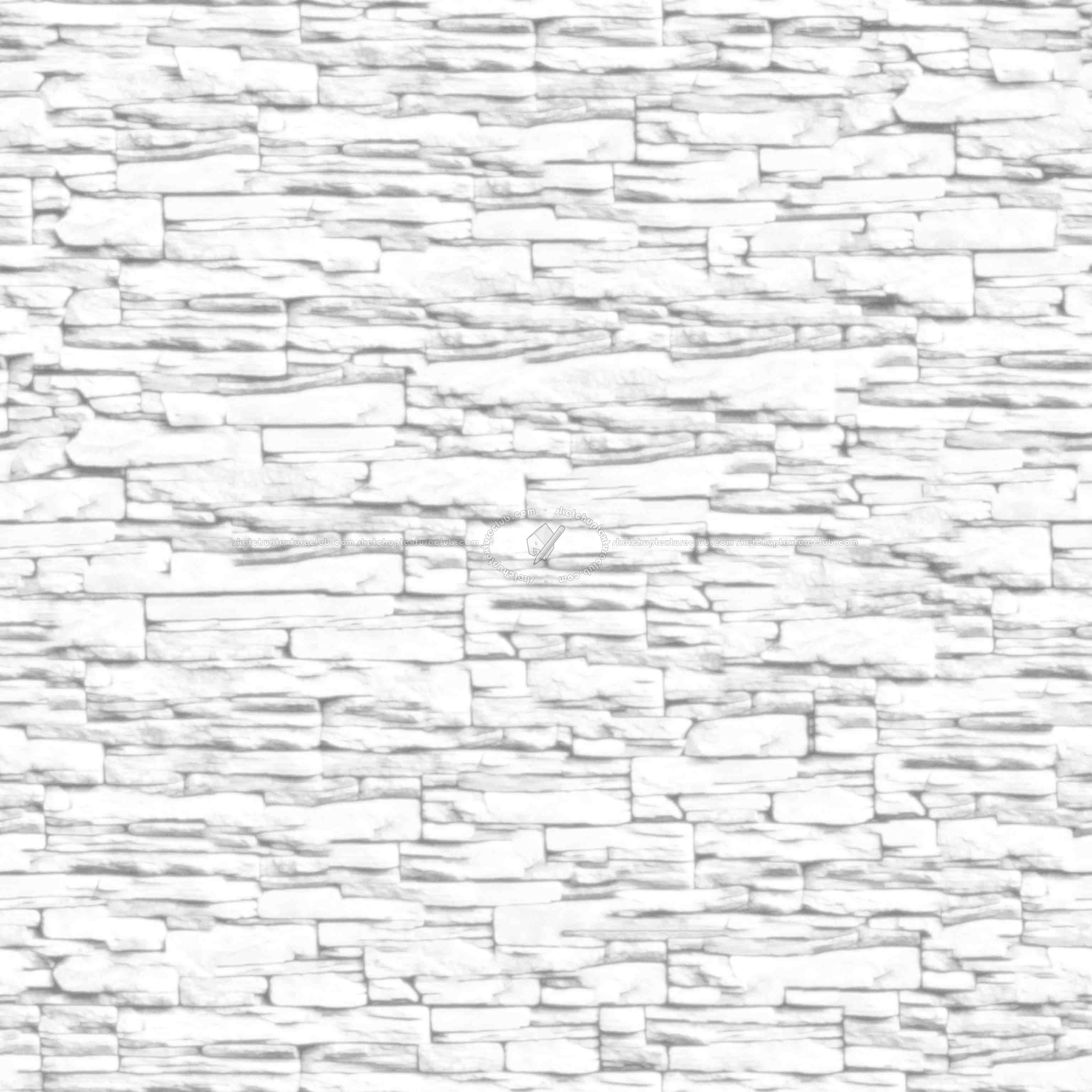 Textures   -   ARCHITECTURE   -   STONES WALLS   -   Claddings stone   -   Stacked slabs  - Stacked slabs walls stone texture seamless 08134 - Ambient occlusion