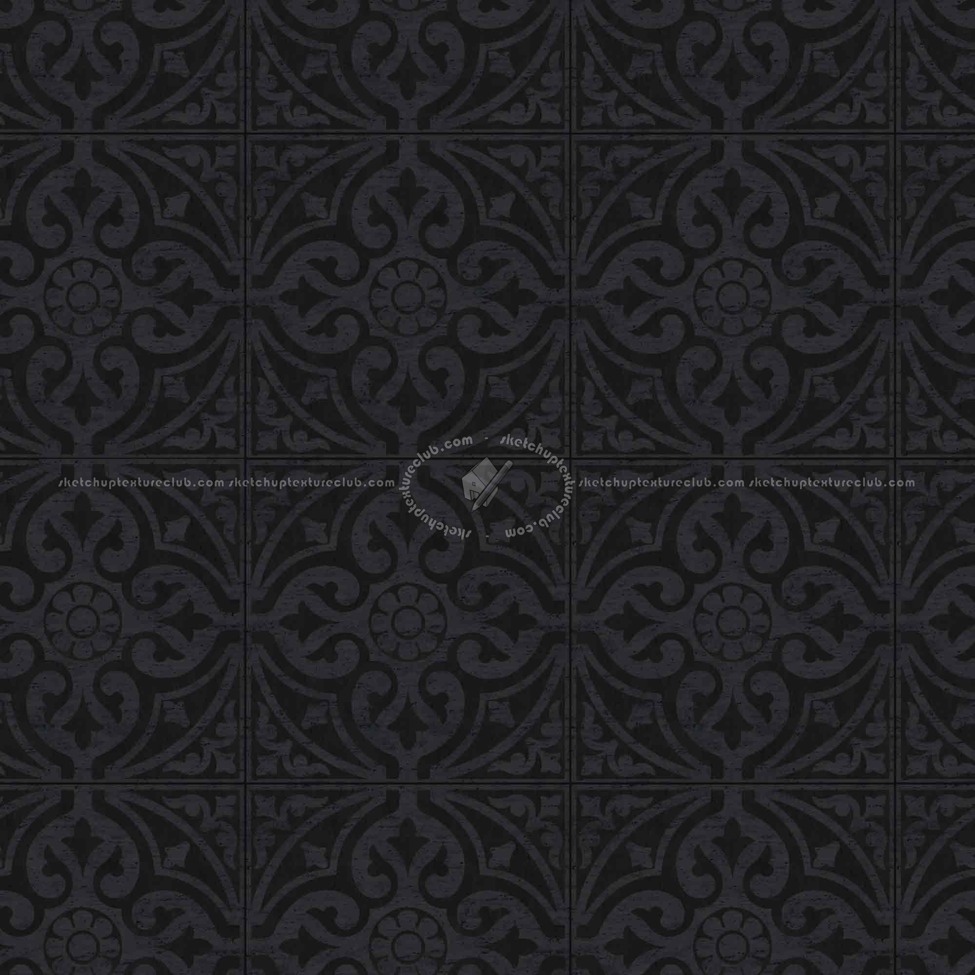 Textures   -   ARCHITECTURE   -   TILES INTERIOR   -   Marble tiles   -   Marble geometric patterns  - Travertine floor tile texture seamless 1 21118 - Specular