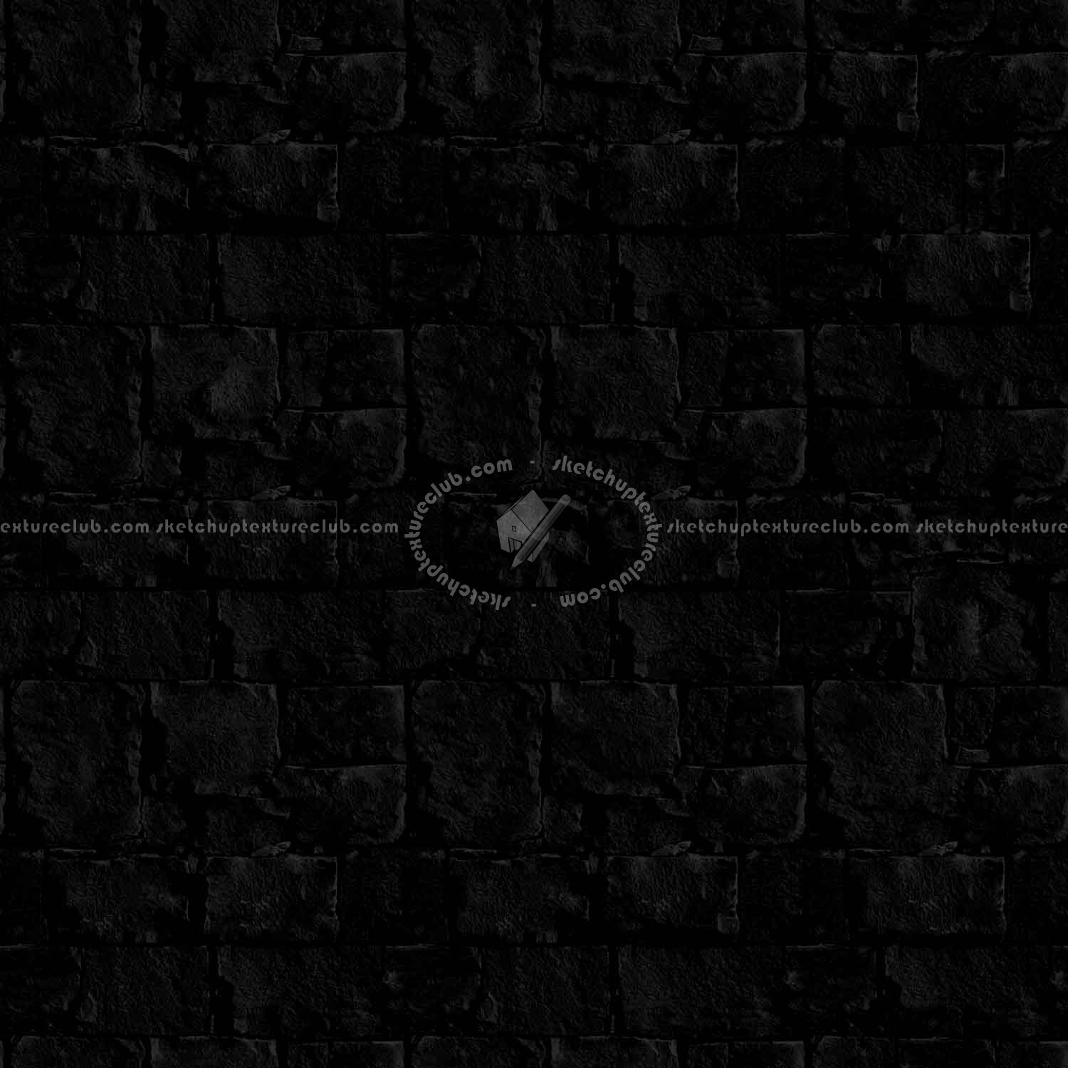 Textures   -   ARCHITECTURE   -   STONES WALLS   -   Stone blocks  - Wall stone with regular blocks texture seamless 08293 - Specular