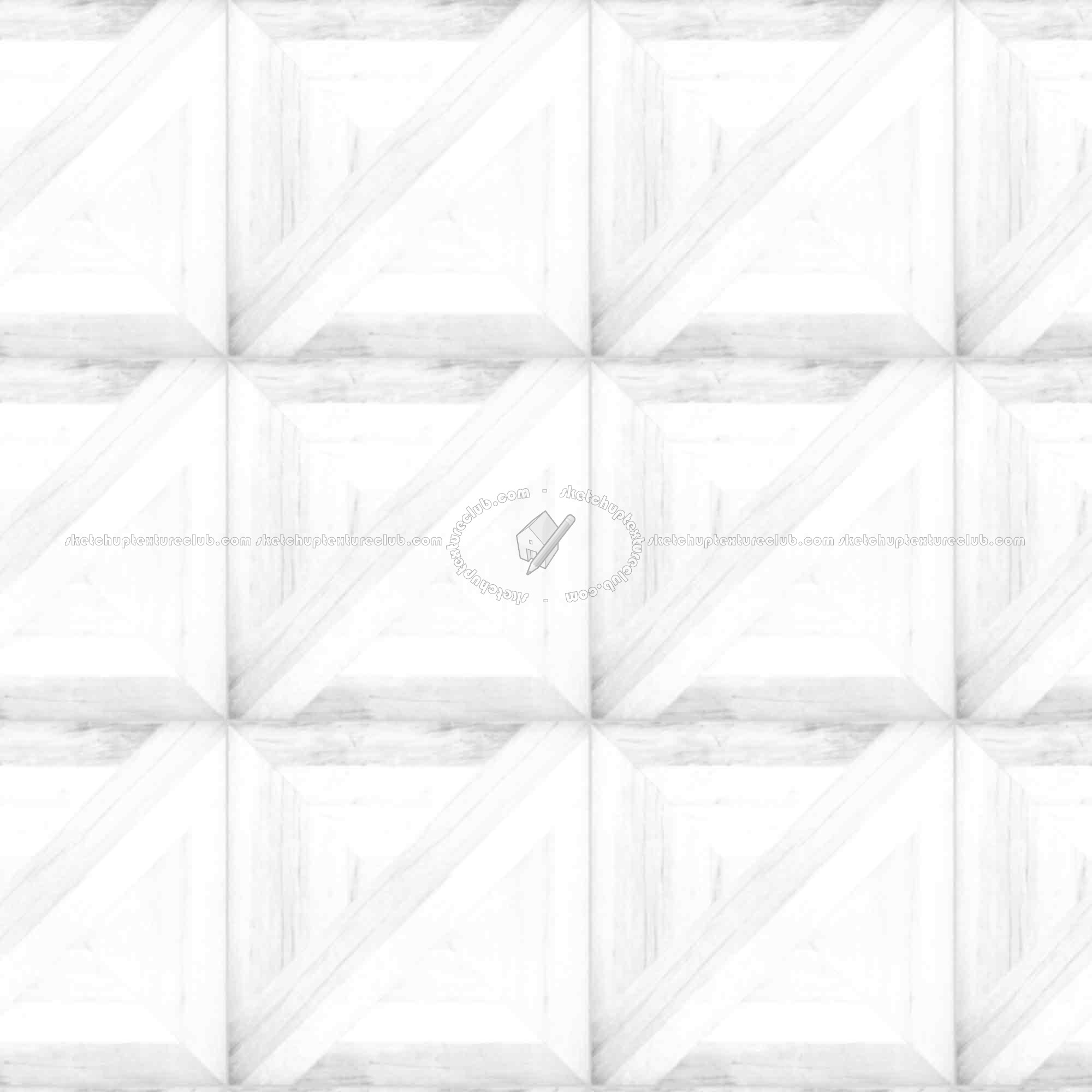 Textures   -   ARCHITECTURE   -   WOOD FLOORS   -   Parquet white  - White wood flooring texture seamless 05446 - Ambient occlusion