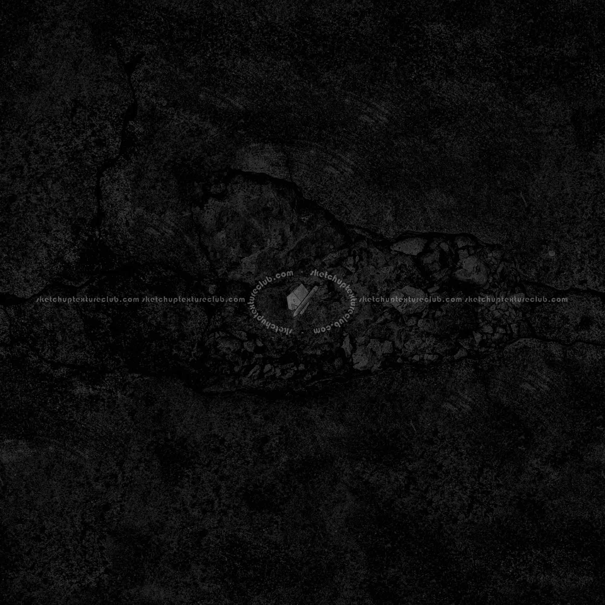 Textures   -   ARCHITECTURE   -   CONCRETE   -   Bare   -   Damaged walls  - Concrete bare damaged texture seamless 01369 - Specular