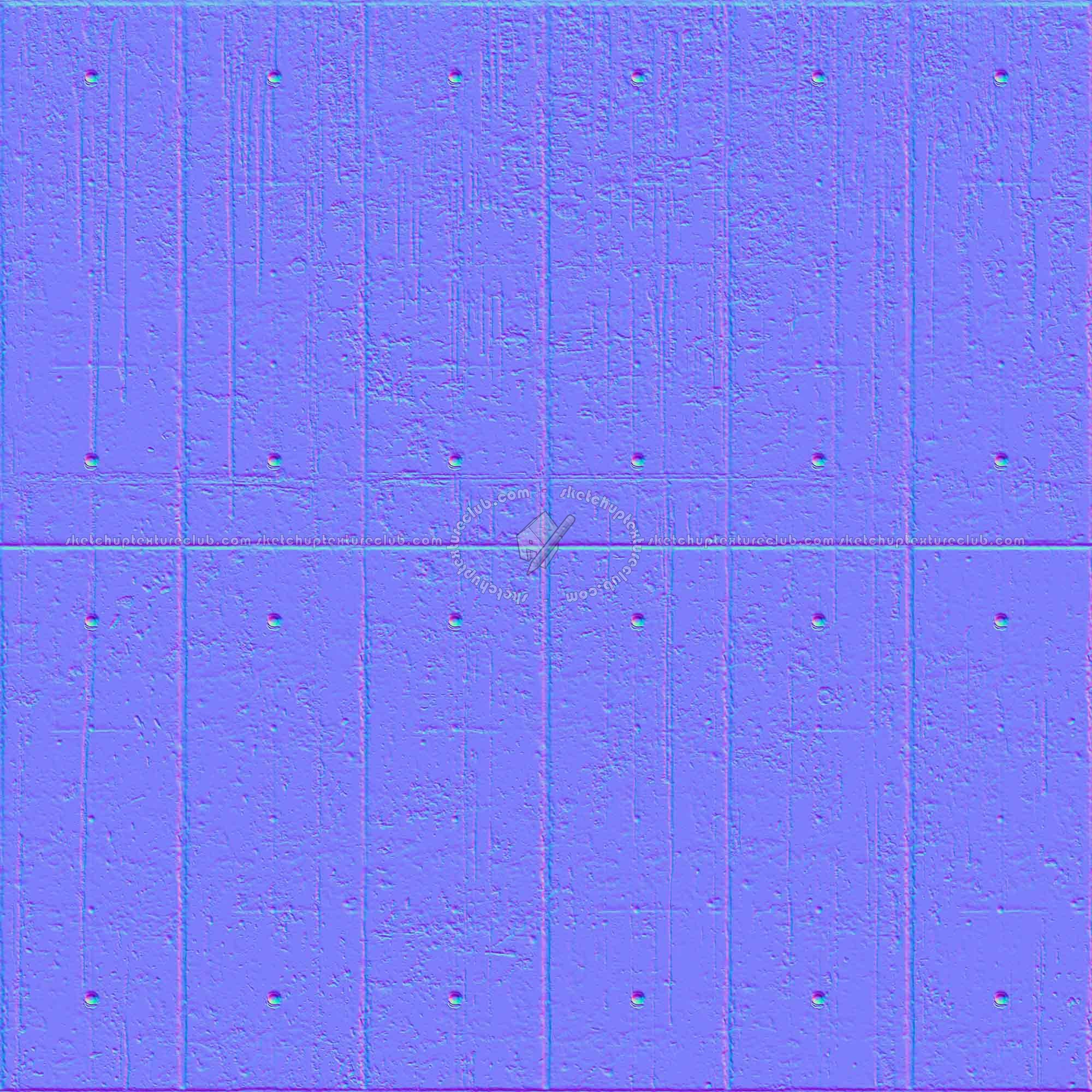 Textures   -   ARCHITECTURE   -   CONCRETE   -   Plates   -   Dirty  - Concrete dirt plates wall texture seamless 01720 - Normal