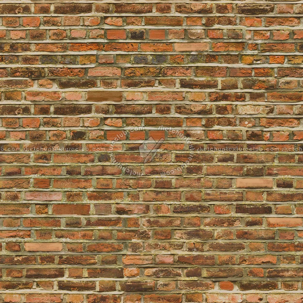 Textures   -   ARCHITECTURE   -   BRICKS   -   Damaged bricks  - Damaged bricks texture seamless 00111 (seamless)
