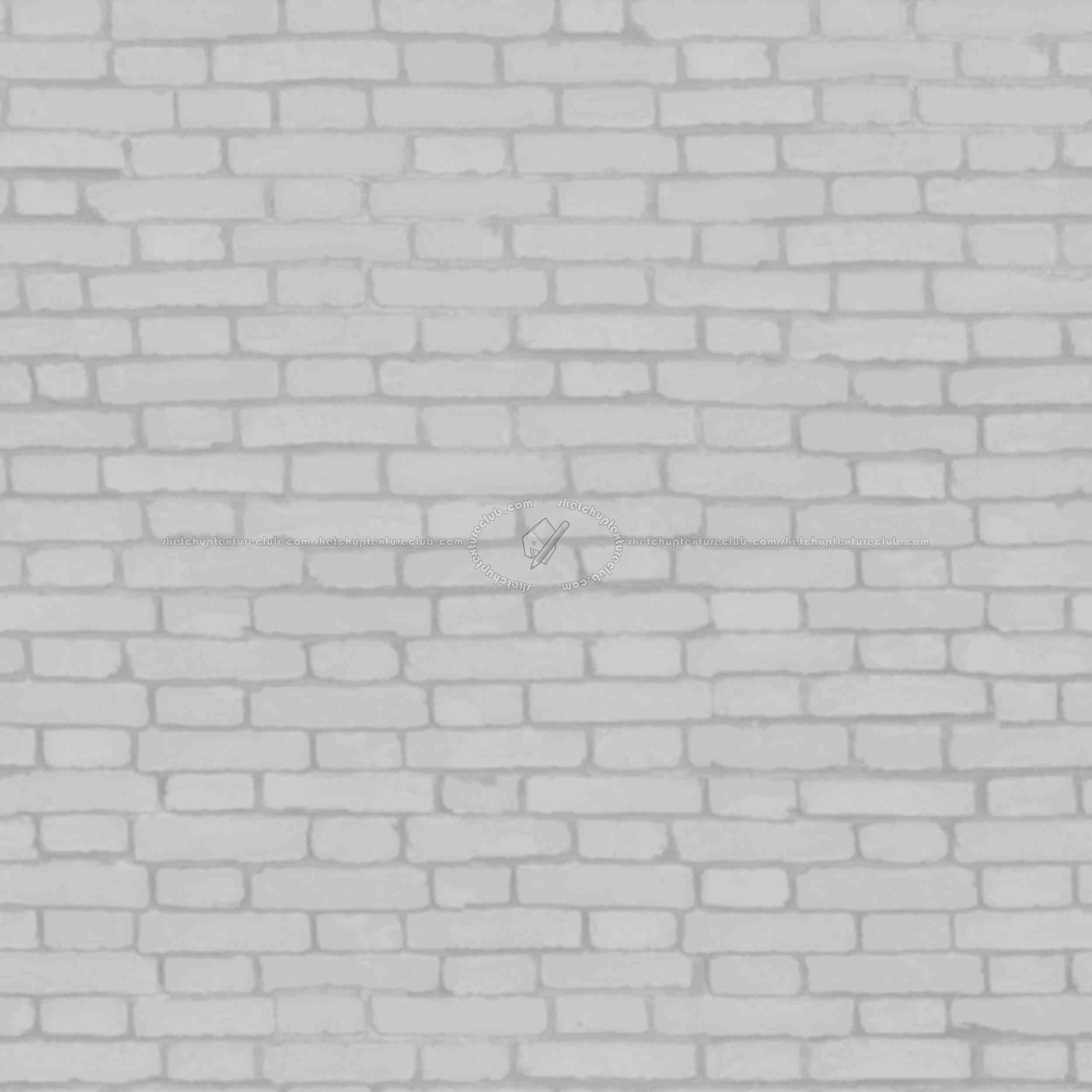 Textures   -   ARCHITECTURE   -   BRICKS   -   Dirty Bricks  - Dirty bricks texture seamless 00152 - Displacement