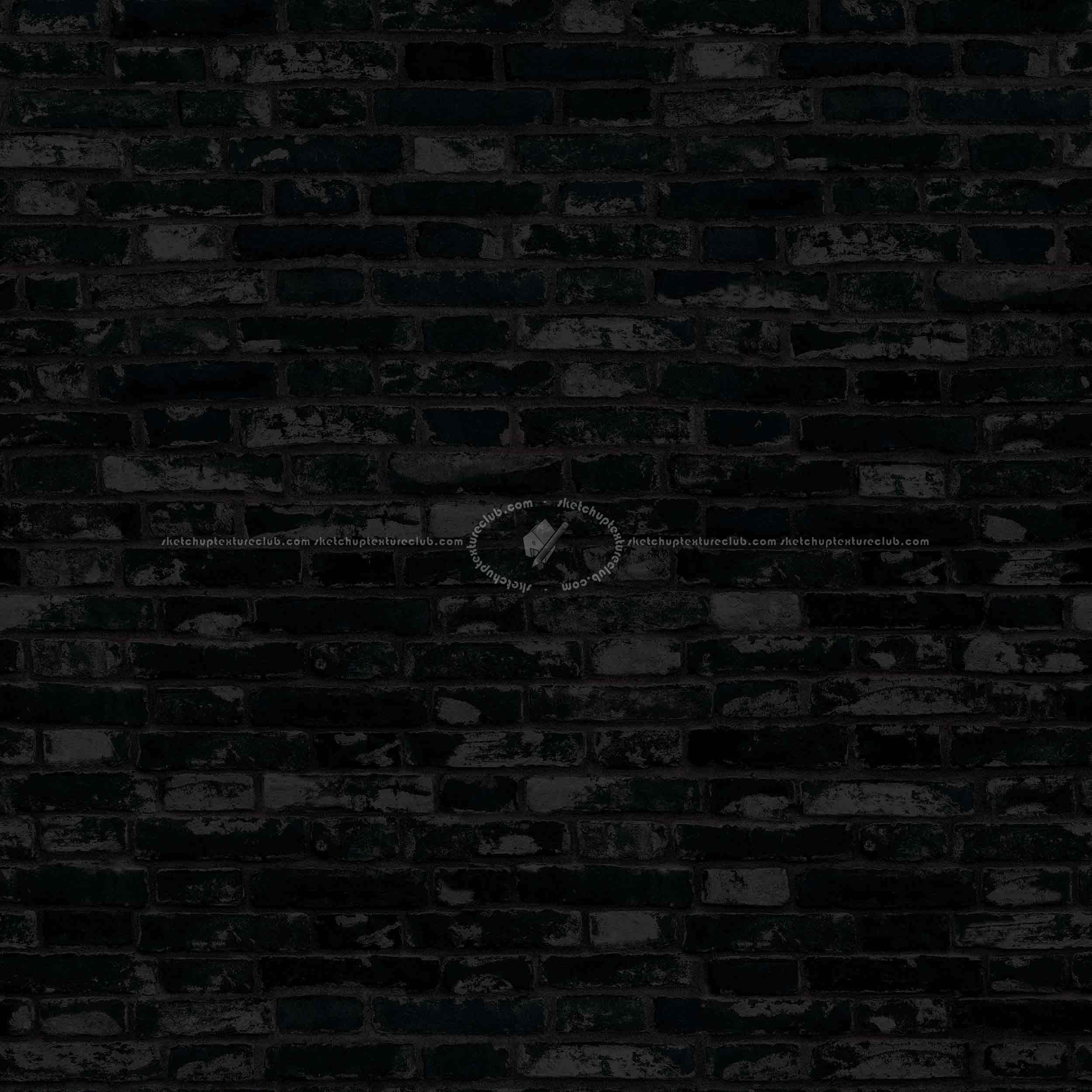 Textures   -   ARCHITECTURE   -   BRICKS   -   Dirty Bricks  - Dirty bricks texture seamless 00152 - Specular
