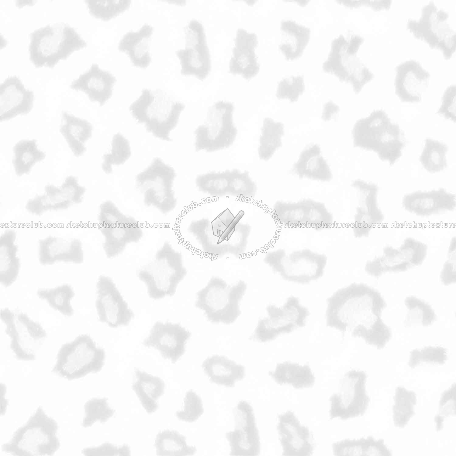 Textures   -   MATERIALS   -   FUR ANIMAL  - Leopard faux fake fur animal texture seamless 09560 - Ambient occlusion