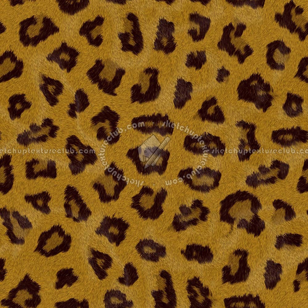 Textures   -   MATERIALS   -   FUR ANIMAL  - Leopard faux fake fur animal texture seamless 09560 (seamless)
