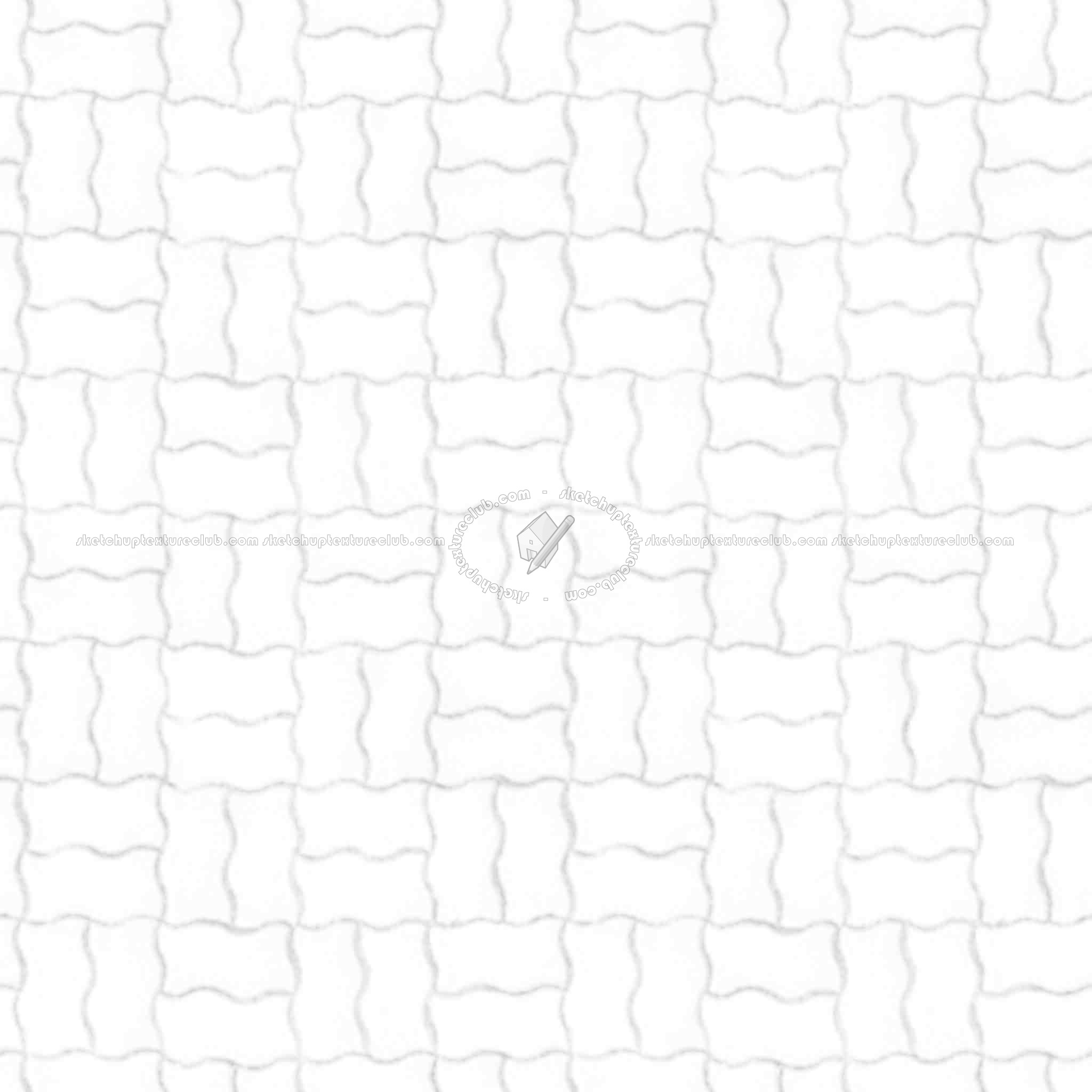 Textures   -   ARCHITECTURE   -   PAVING OUTDOOR   -   Concrete   -   Blocks regular  - Paving outdoor concrete regular block texture seamless 05635 - Ambient occlusion