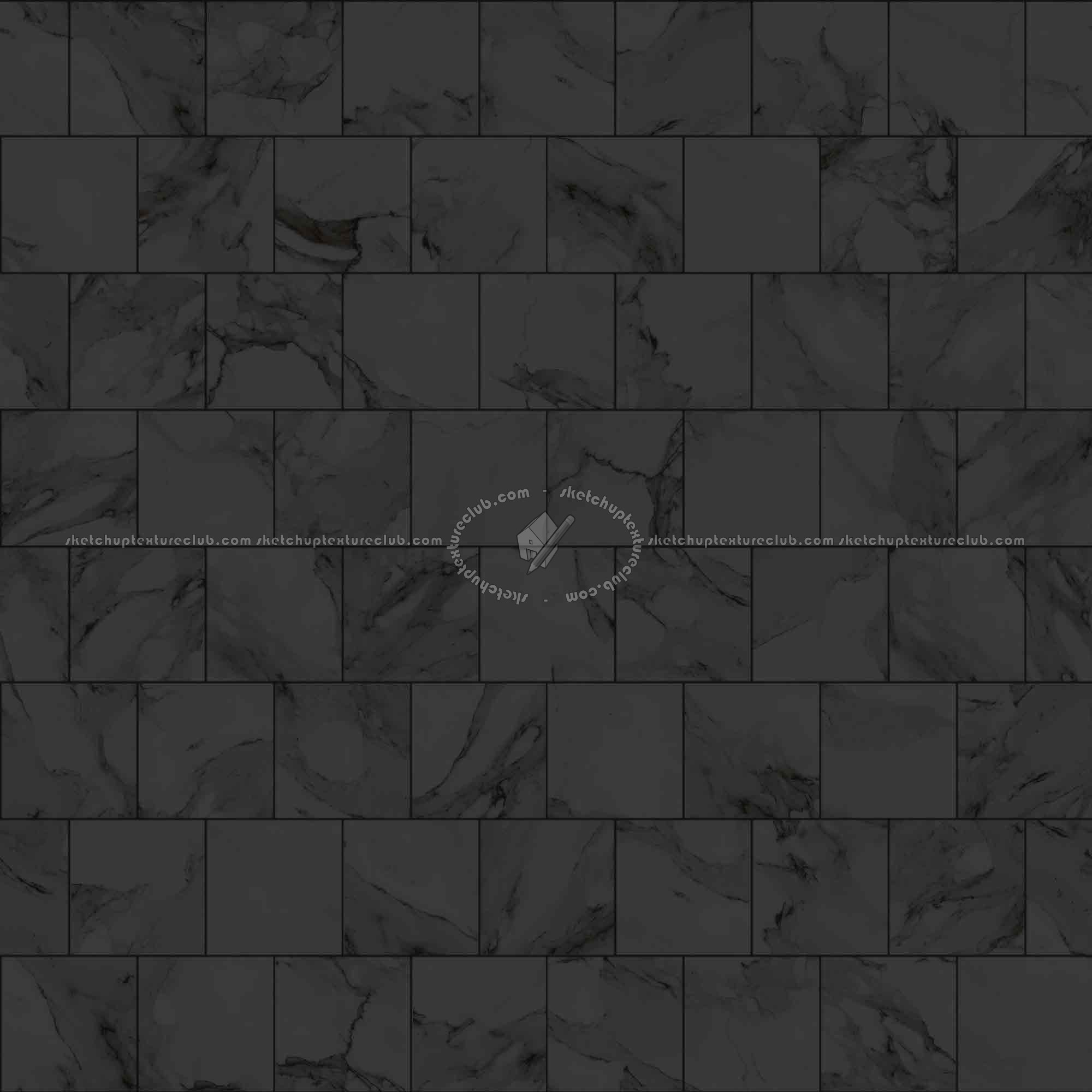 Textures   -   ARCHITECTURE   -   TILES INTERIOR   -   Marble tiles   -   White  - Carrara marble floor PBR texture seamless 22065 - Specular