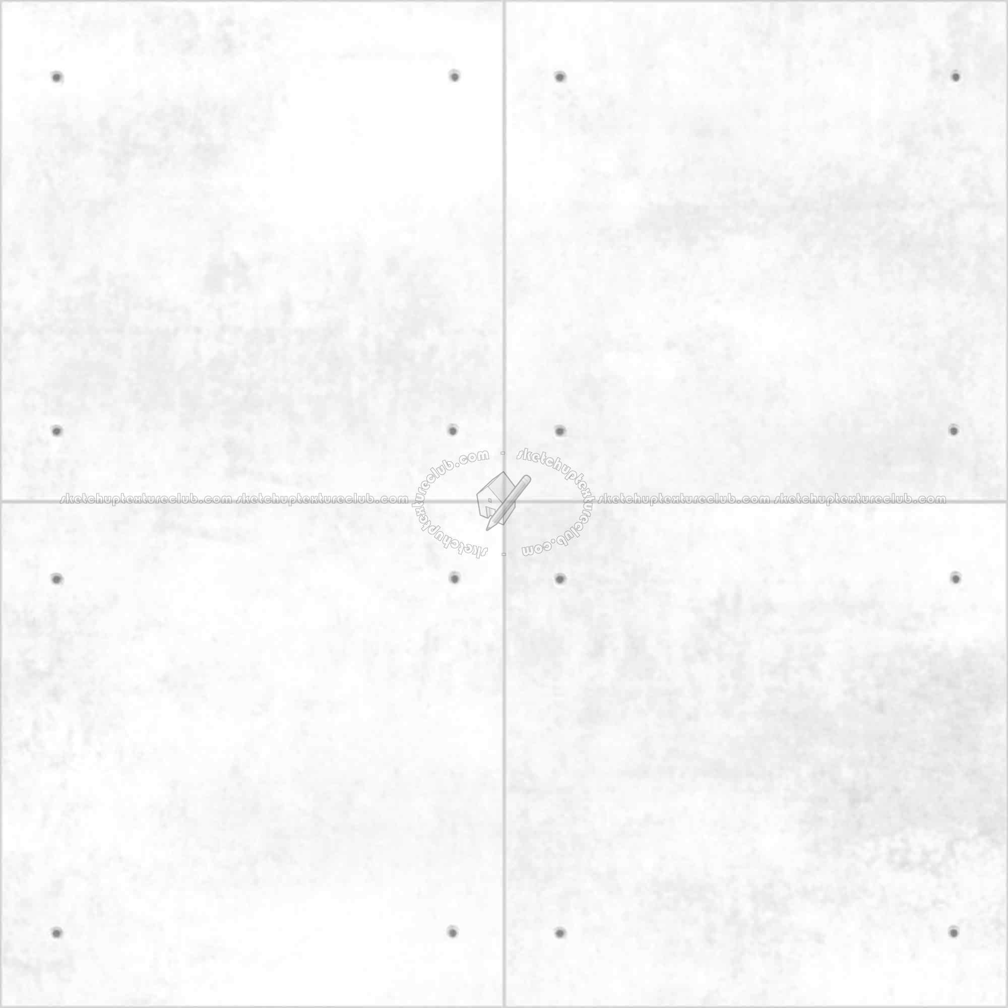 Textures   -   ARCHITECTURE   -   CONCRETE   -   Plates   -   Dirty  - Concrete dirt plates wall texture seamless 01758 - Ambient occlusion