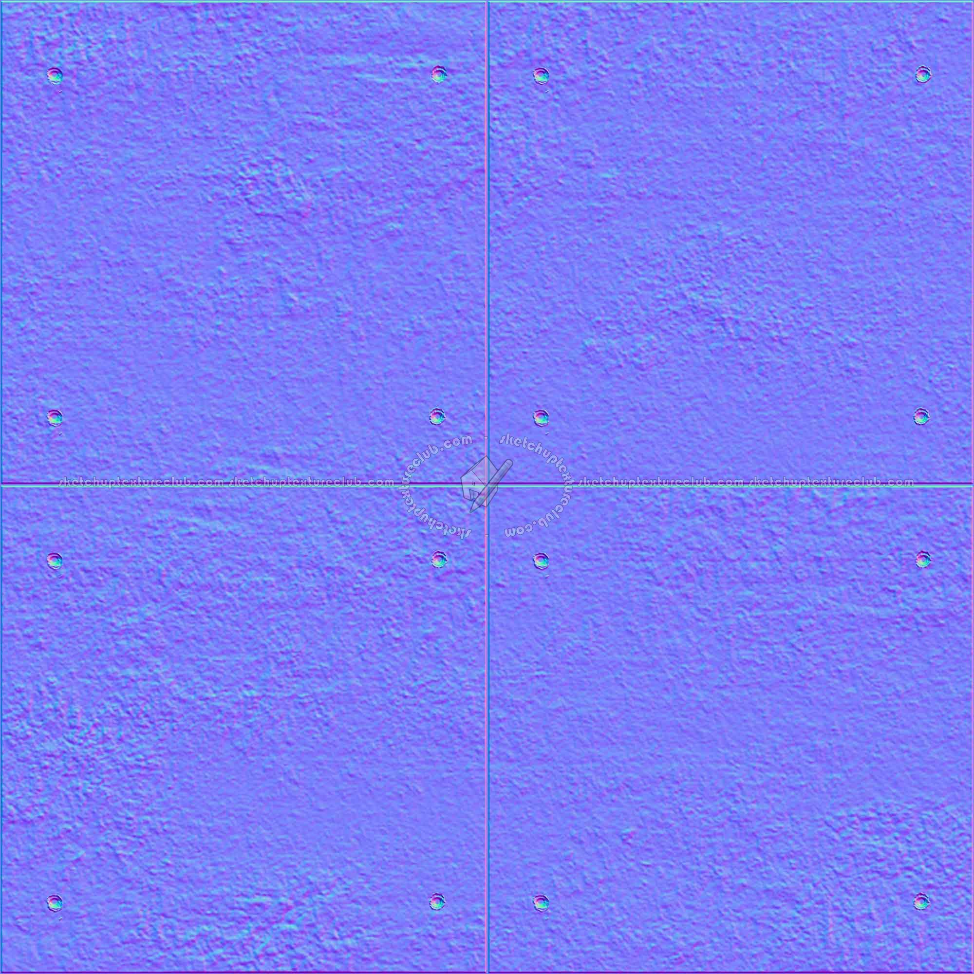 Textures   -   ARCHITECTURE   -   CONCRETE   -   Plates   -   Dirty  - Concrete dirt plates wall texture seamless 01758 - Normal