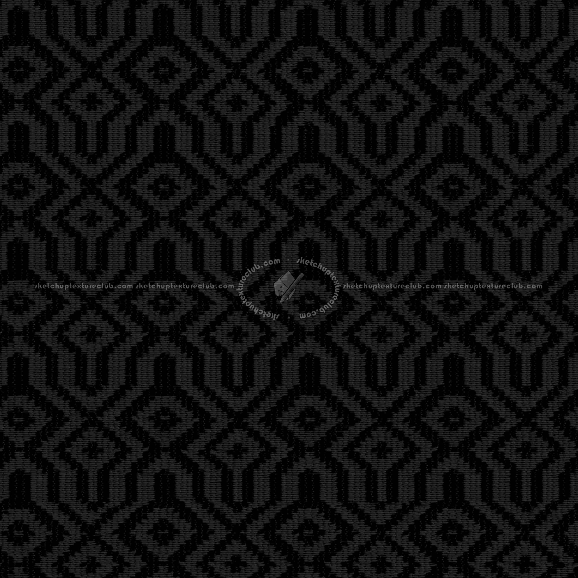 Textures   -   MATERIALS   -   FABRICS   -   Jaquard  - Jaquard fabric texture seamless 19648 - Specular