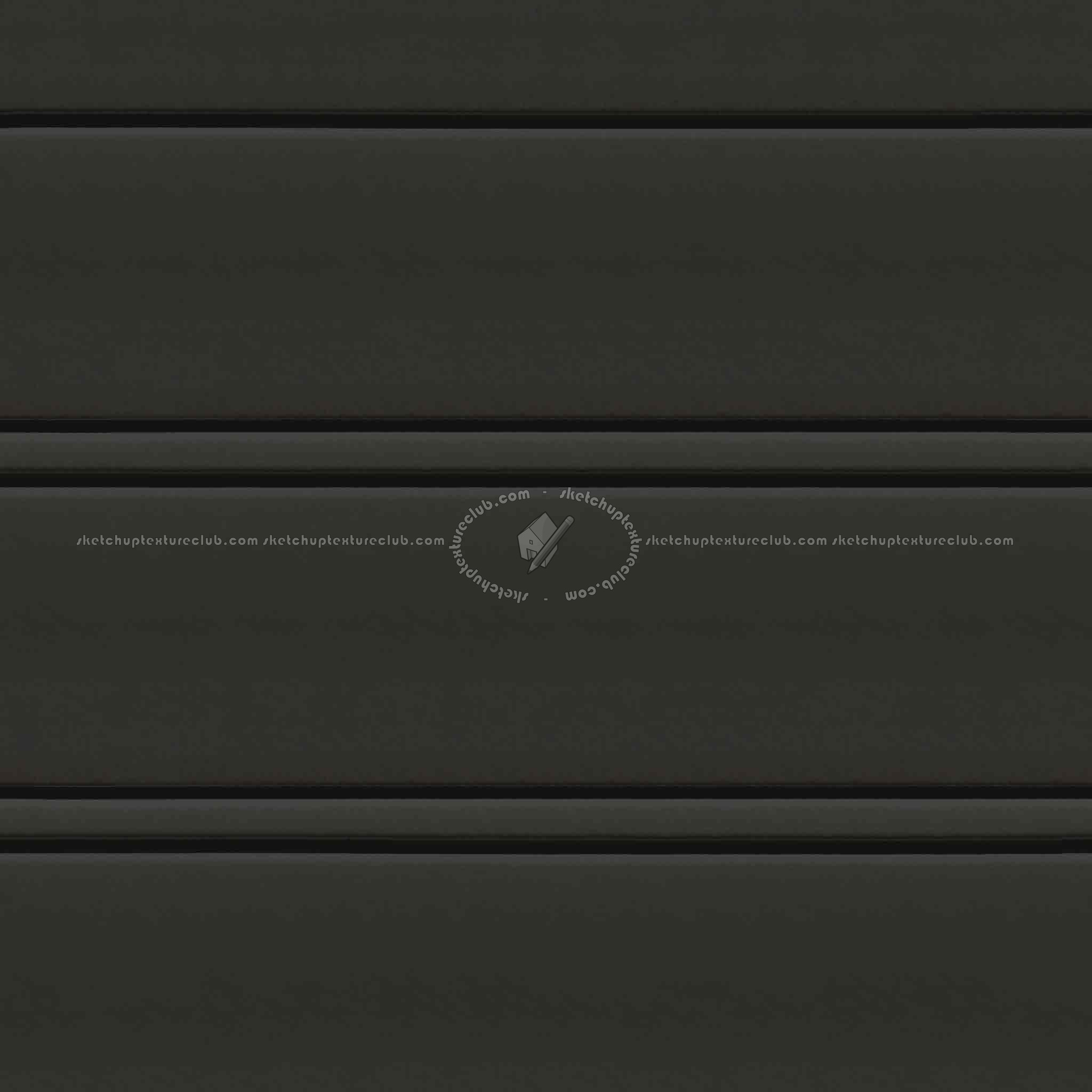 Textures   -   MATERIALS   -   METALS   -   Corrugated  - Painted corrugated metal texture seamless 10017 - Specular