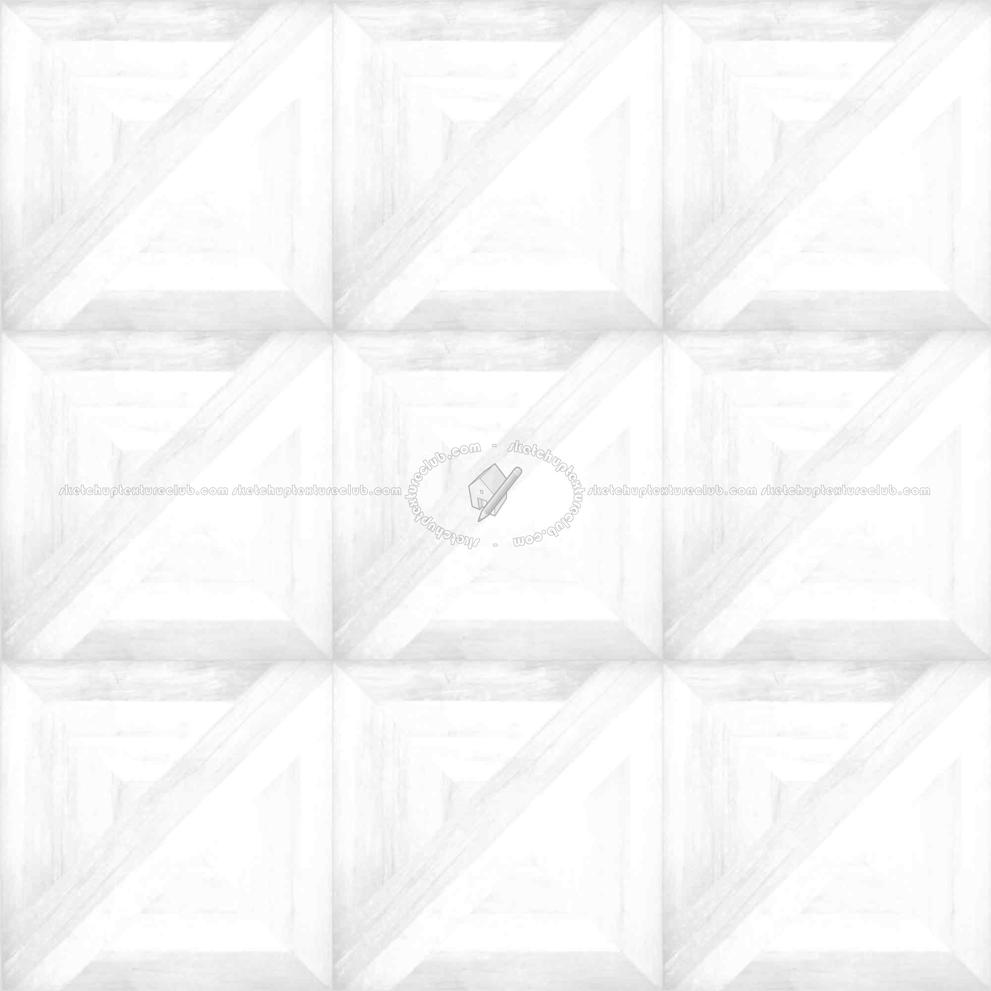 Textures   -   ARCHITECTURE   -   WOOD FLOORS   -   Geometric pattern  - Parquet geometric pattern texture seamless 04821 - Ambient occlusion