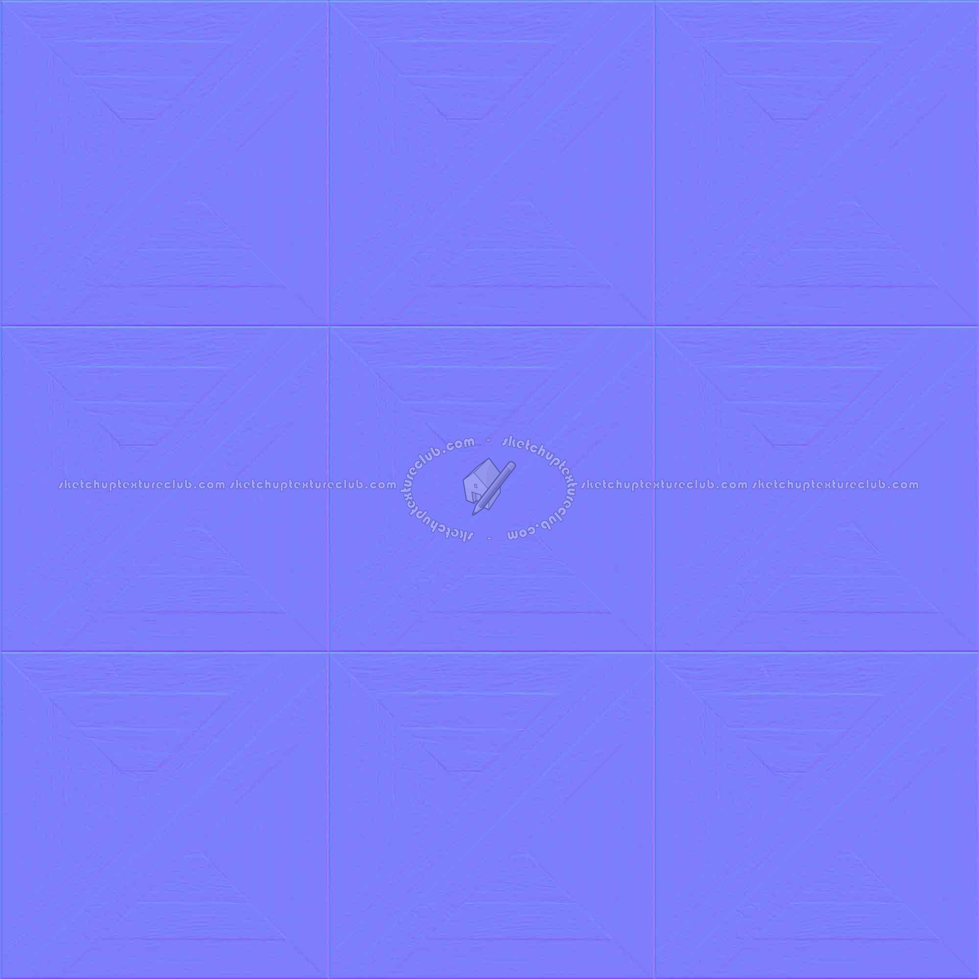 Textures   -   ARCHITECTURE   -   WOOD FLOORS   -   Geometric pattern  - Parquet geometric pattern texture seamless 04821 - Normal