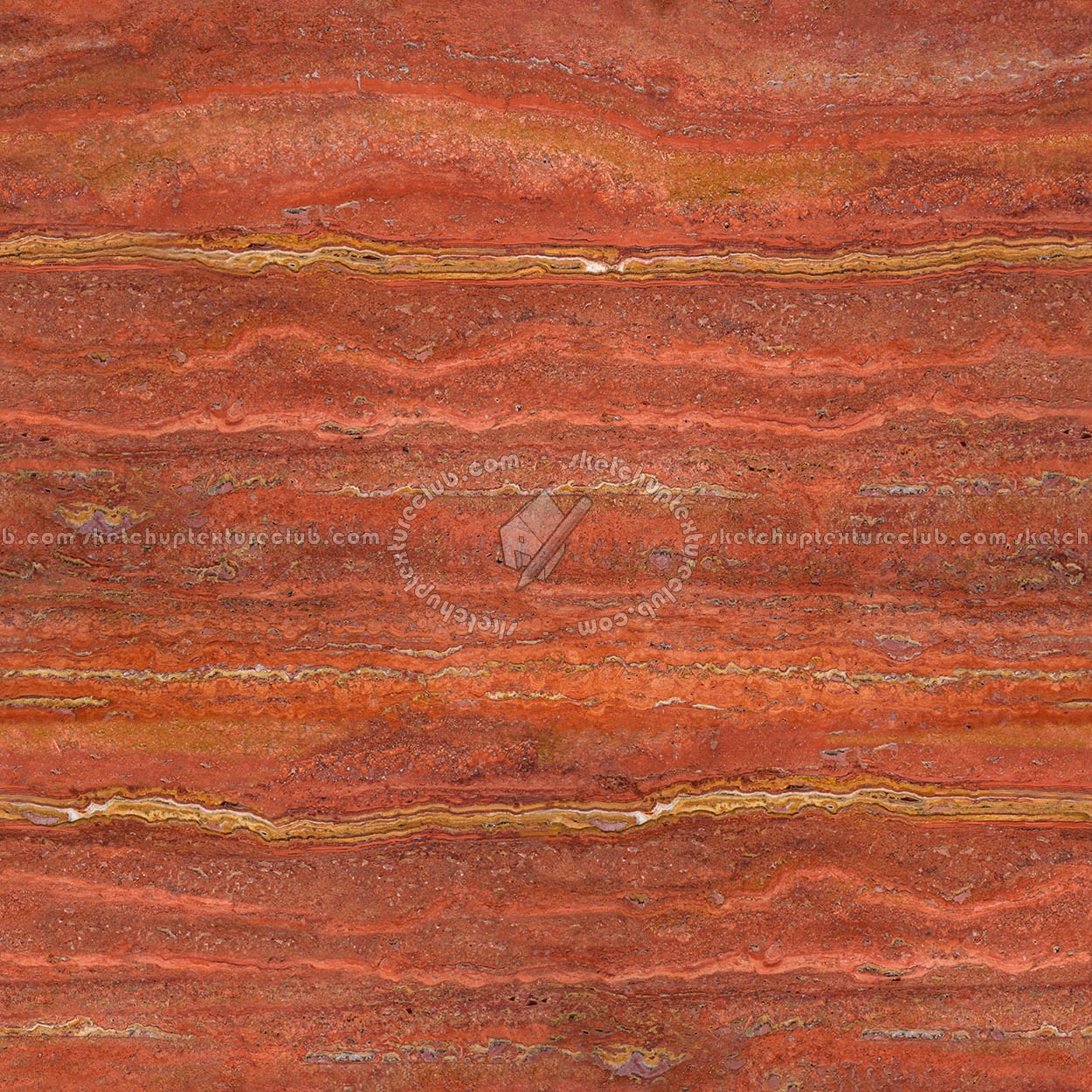 Textures   -   ARCHITECTURE   -   MARBLE SLABS   -   Travertine  - Red travertine slab pbr texture seamless 22278 (seamless)