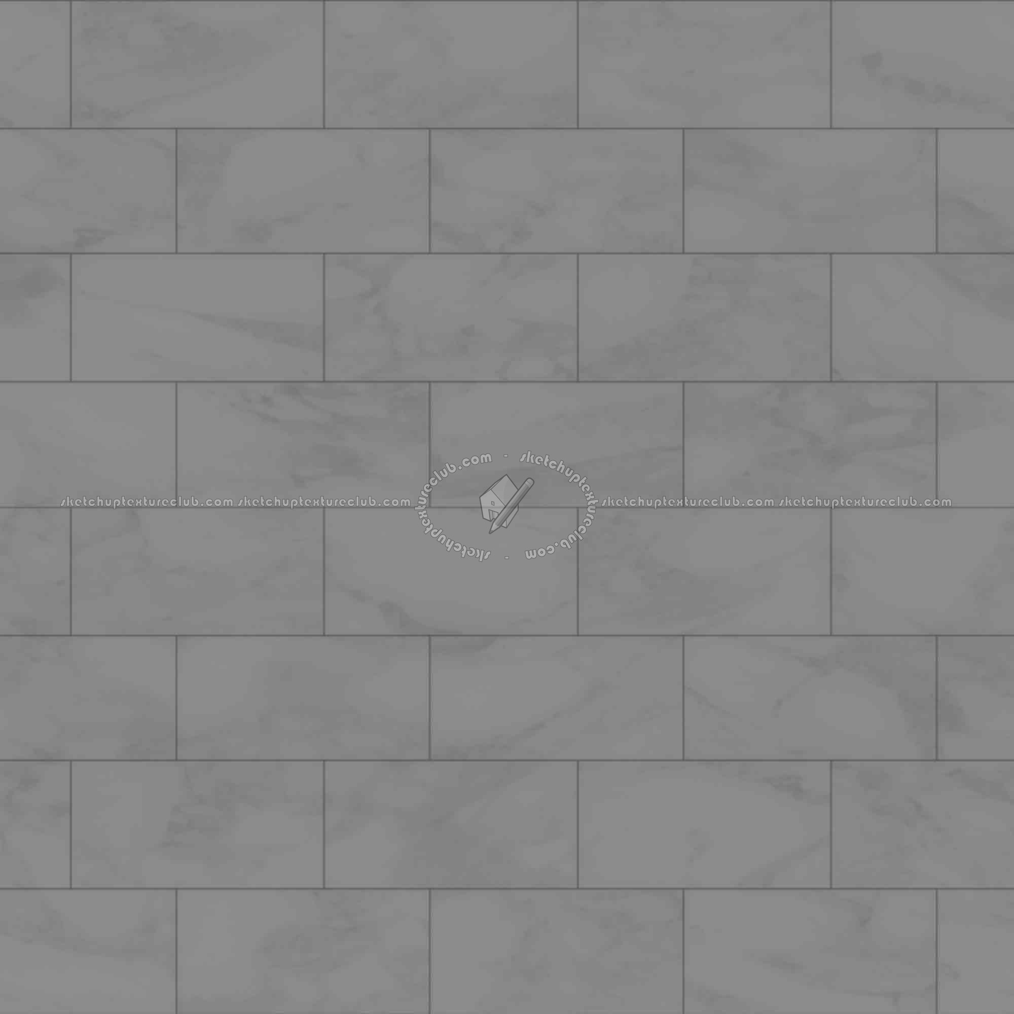 Textures   -   ARCHITECTURE   -   TILES INTERIOR   -   Marble tiles   -   White  - Calacatta marble floor PBR texture seamless 22074 - Displacement