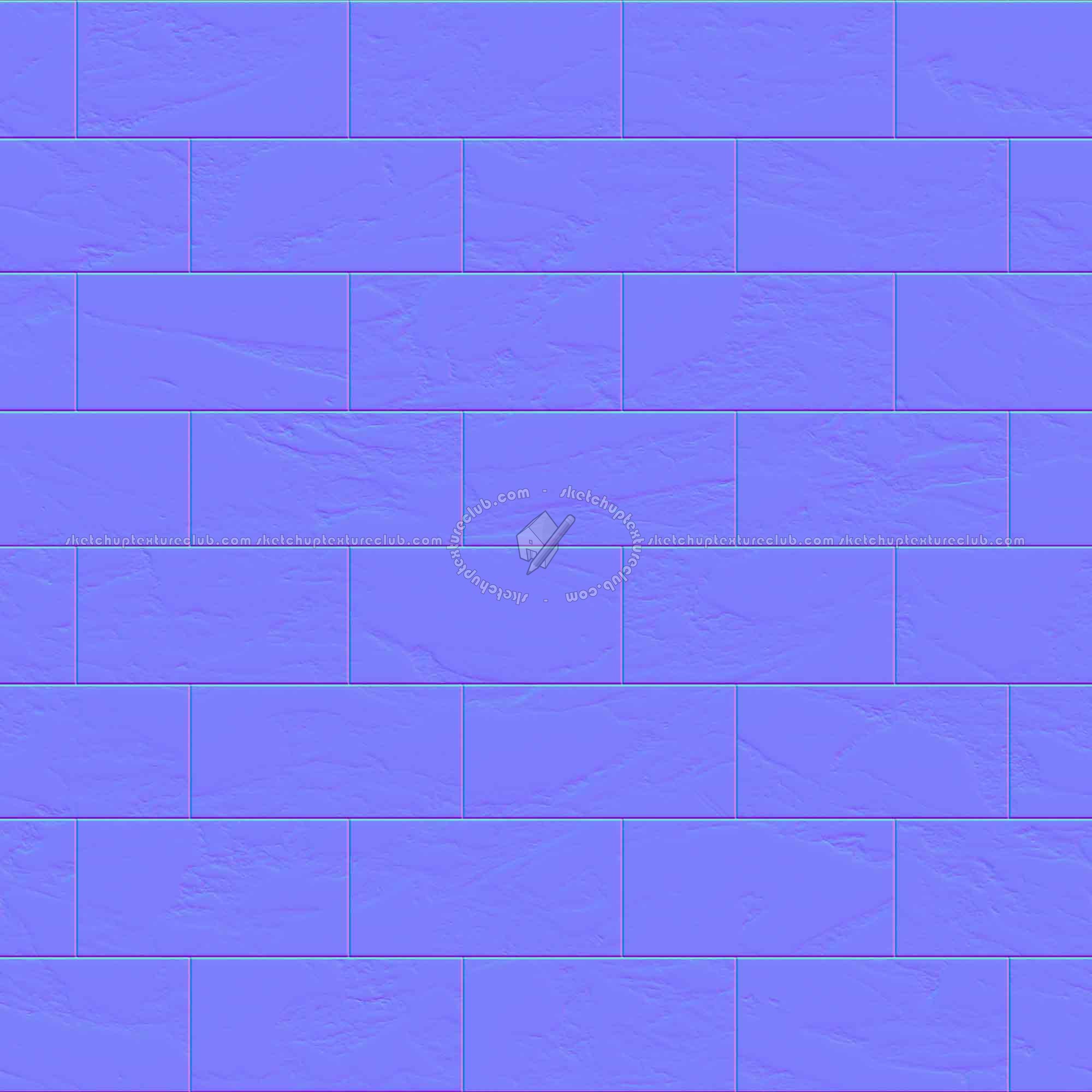 Textures   -   ARCHITECTURE   -   TILES INTERIOR   -   Marble tiles   -   White  - Calacatta marble floor PBR texture seamless 22074 - Normal