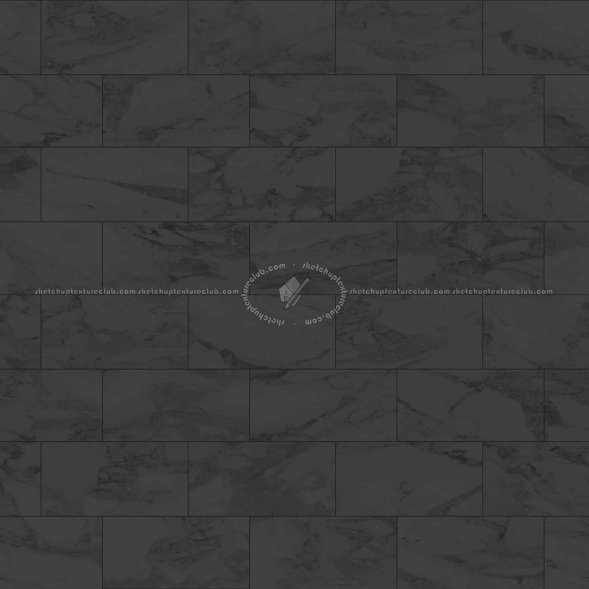 Textures   -   ARCHITECTURE   -   TILES INTERIOR   -   Marble tiles   -   White  - Calacatta marble floor PBR texture seamless 22074 - Specular