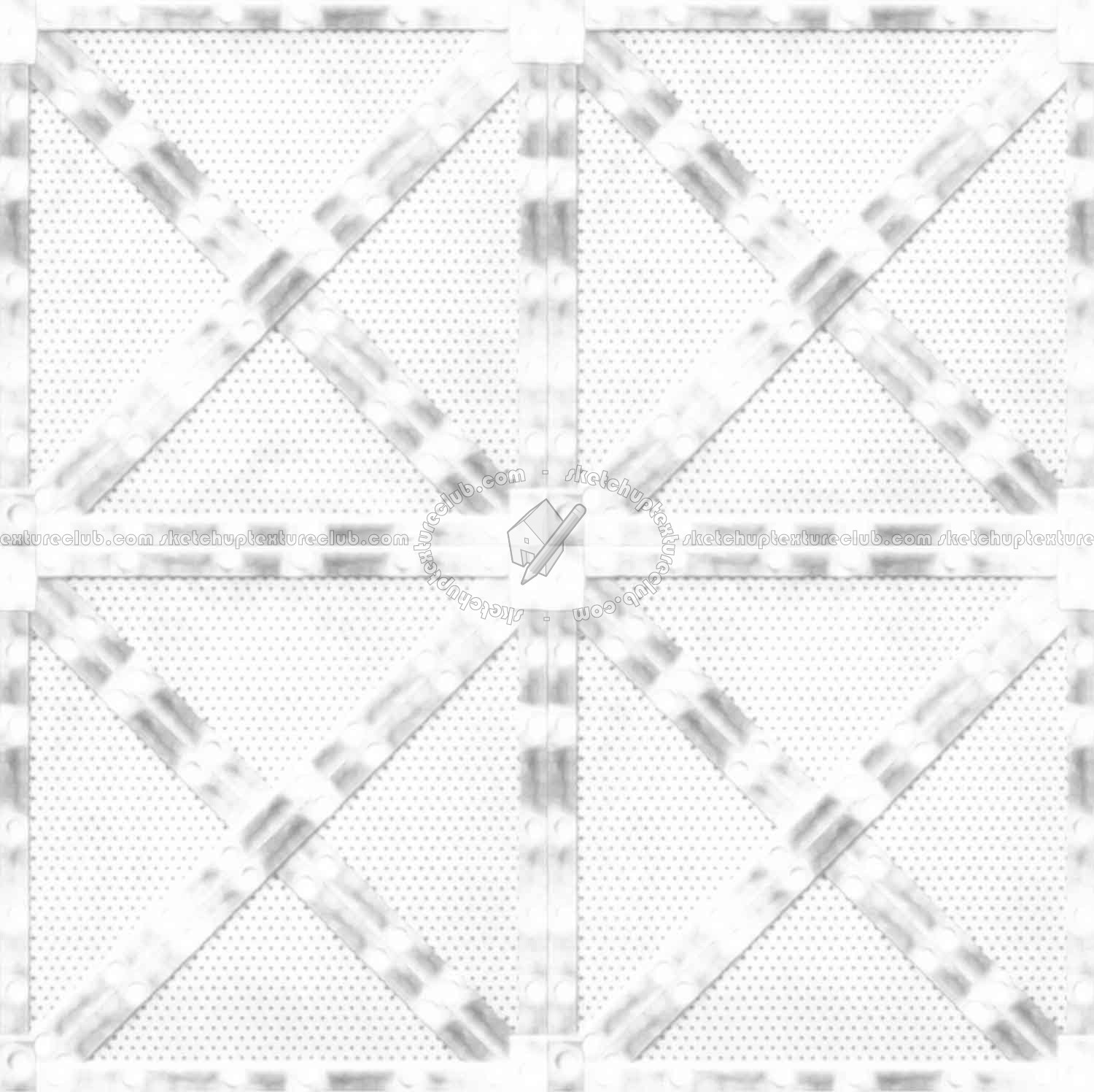 Textures   -   MATERIALS   -   METALS   -   Perforated  - cargo box metal texture-seamless 21359 - Ambient occlusion