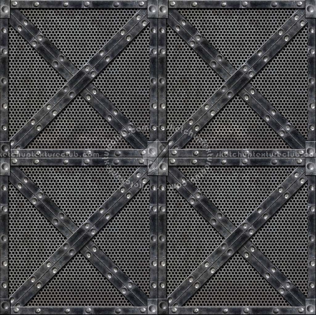 Textures   -   MATERIALS   -   METALS   -   Perforated  - cargo box metal texture-seamless 21359