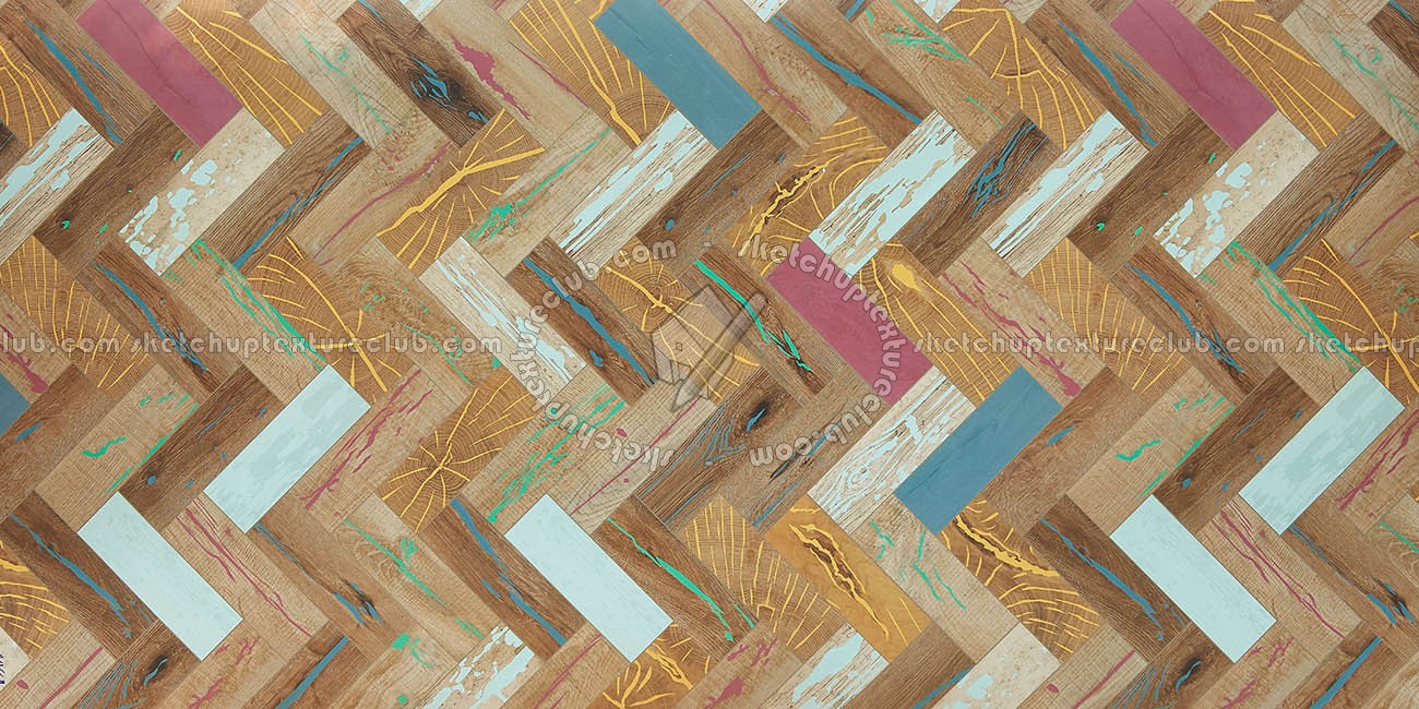 Textures   -   ARCHITECTURE   -   WOOD FLOORS   -   Herringbone  - colored herringbone parquet PBR texture 21891