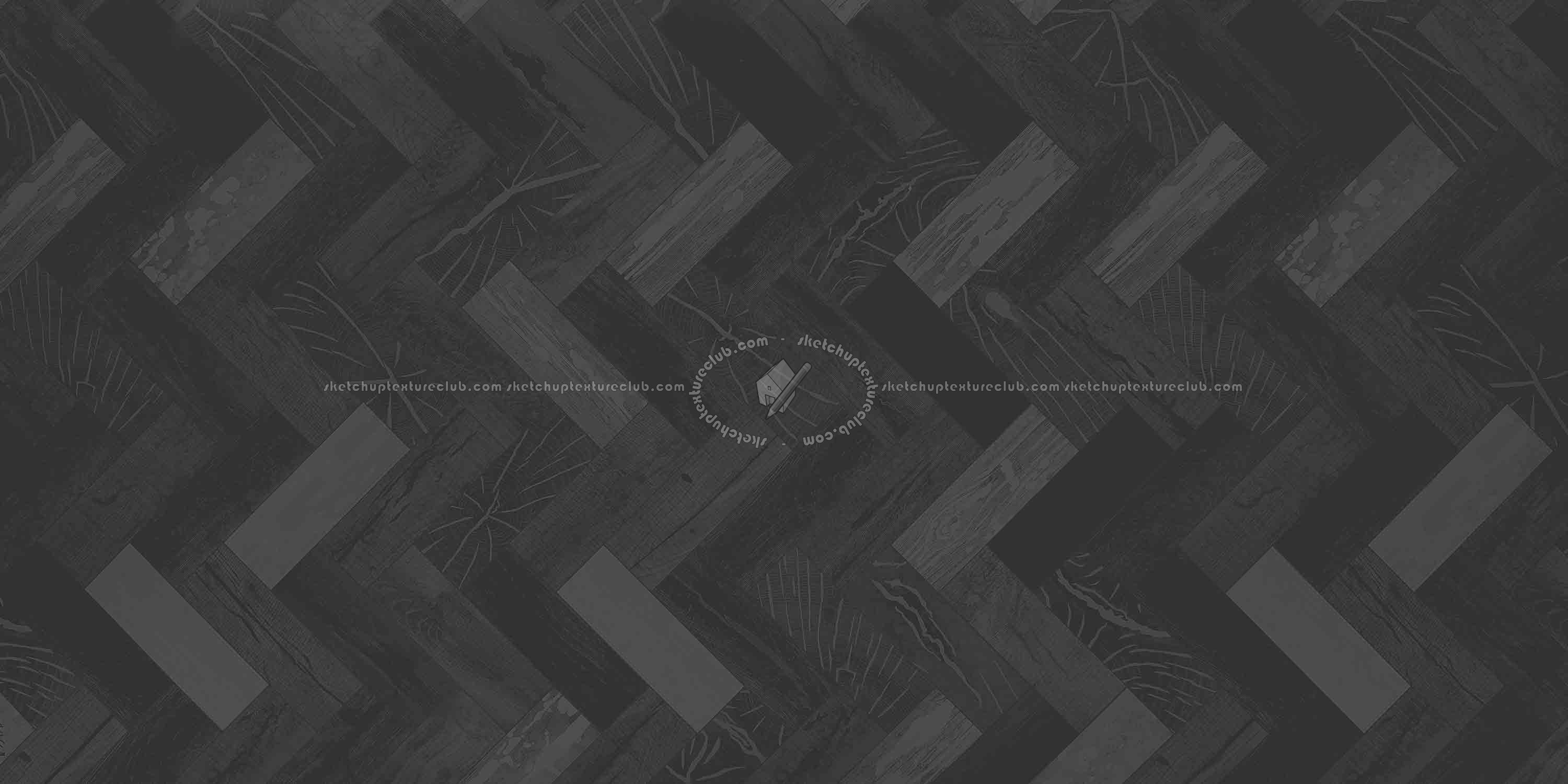 Textures   -   ARCHITECTURE   -   WOOD FLOORS   -   Herringbone  - colored herringbone parquet PBR texture 21891 - Specular