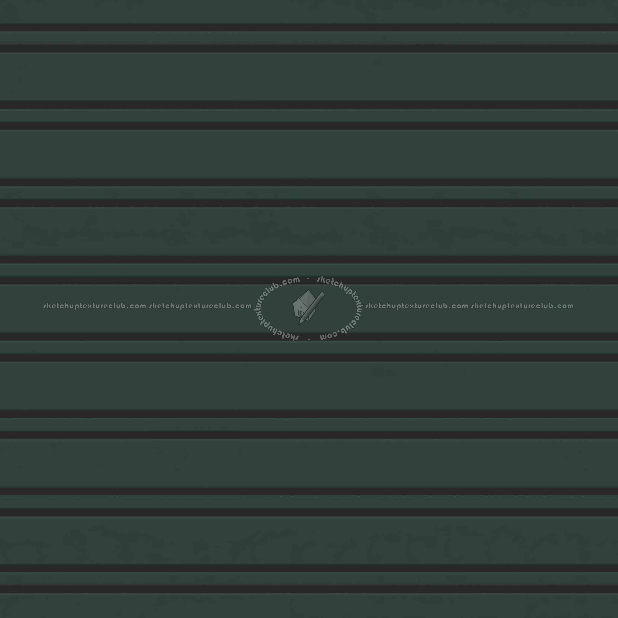 Textures   -   MATERIALS   -   METALS   -   Corrugated  - Turquoise painted corrugated metal texture seamless 10018 - Specular