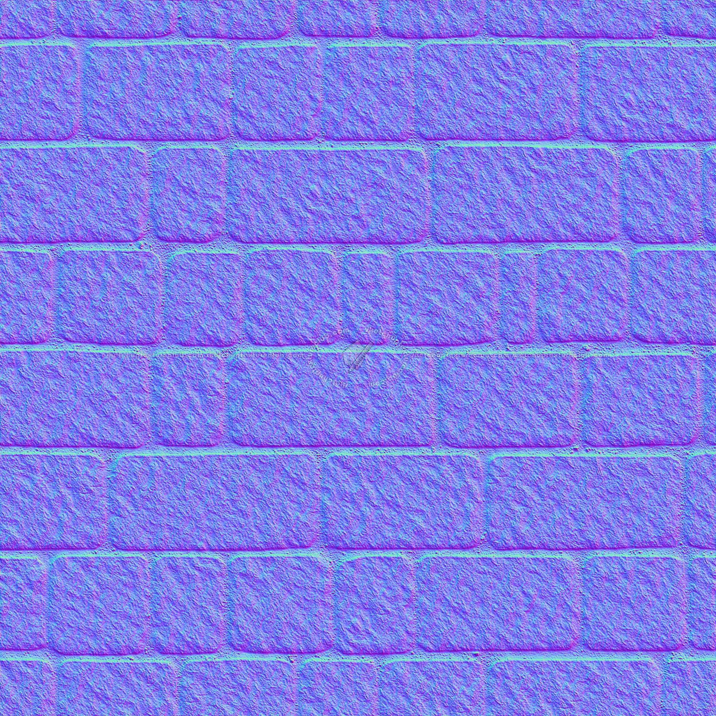 Textures - ARCHITECTURE - ROADS - Paving streets - Cobblestone - Street porfido paving cobblestone texture seamless 07434 - Normal